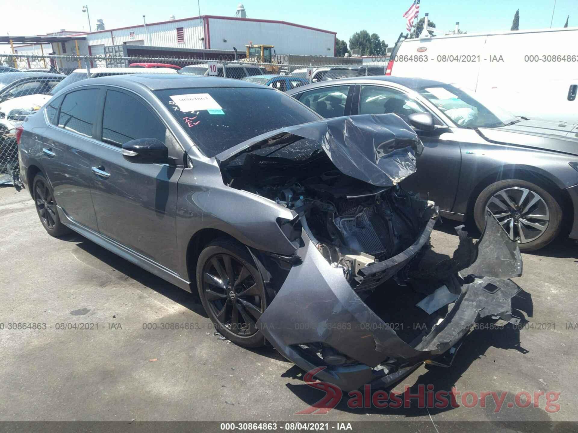 3N1CB7AP1HY350740 2017 NISSAN SENTRA