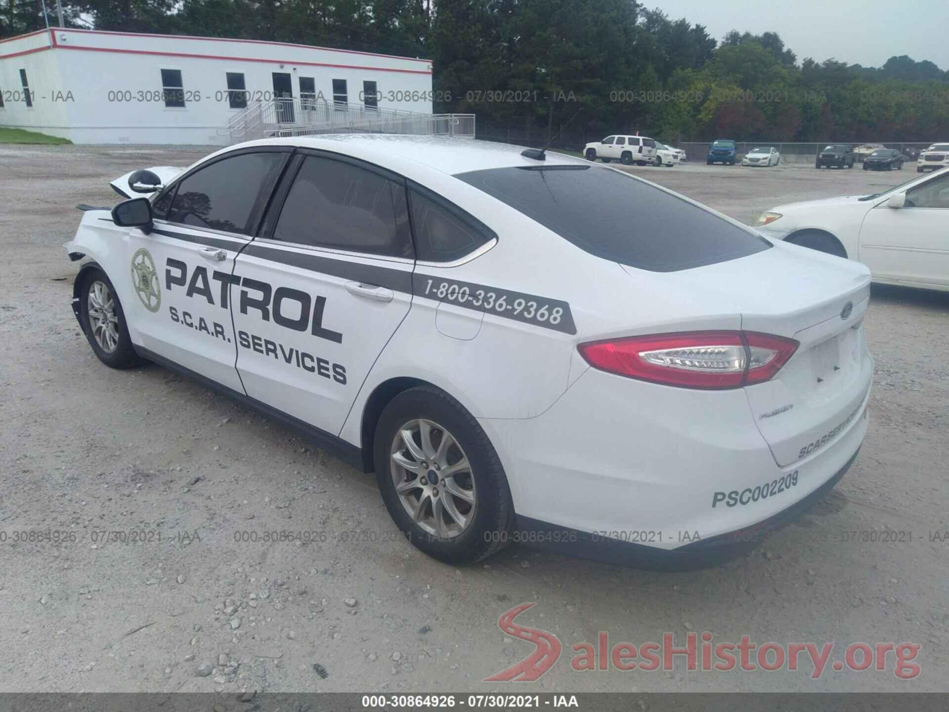 3FA6P0G79GR310933 2016 FORD FUSION