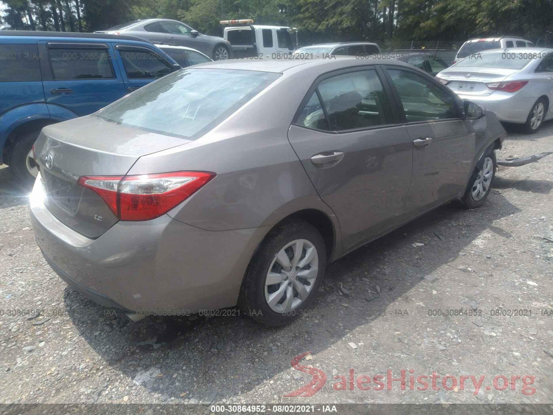 2T1BURHE8GC549768 2016 TOYOTA COROLLA