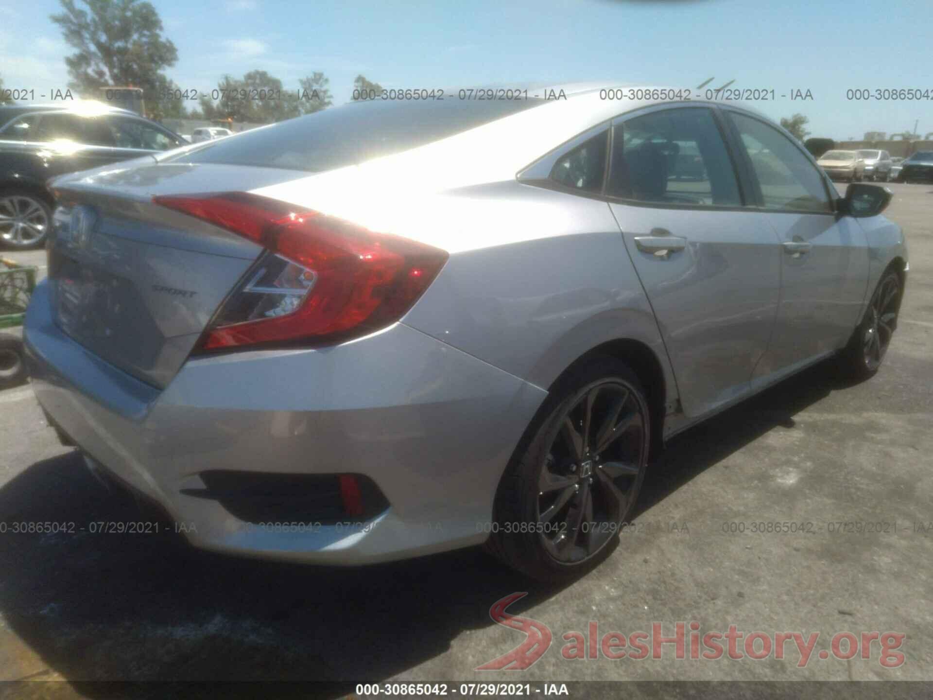 19XFC2F89LE205595 2020 HONDA CIVIC SEDAN