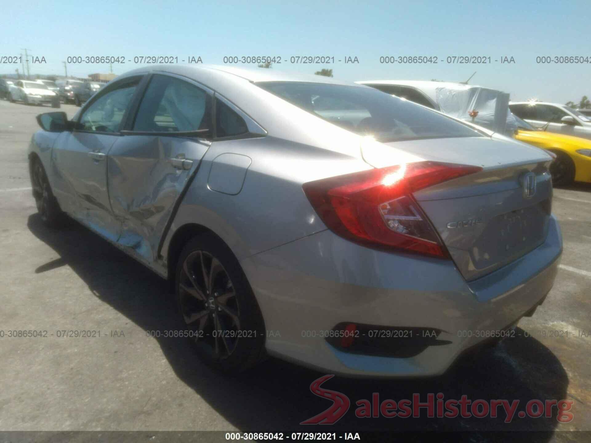 19XFC2F89LE205595 2020 HONDA CIVIC SEDAN