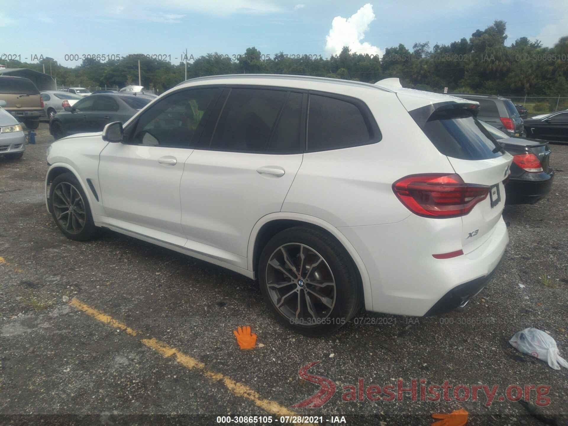 5UXTR7C57KLF35087 2019 BMW X3