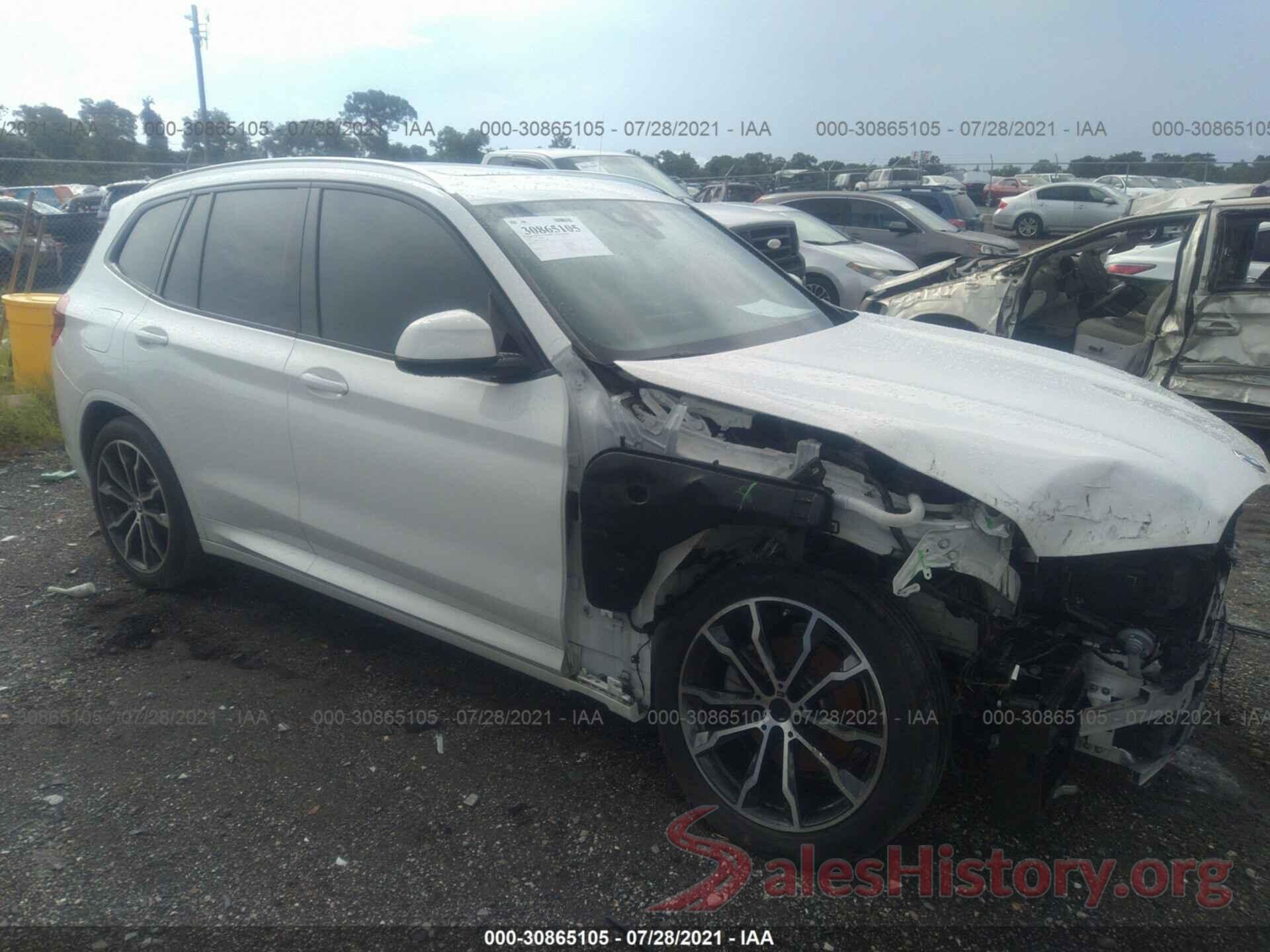 5UXTR7C57KLF35087 2019 BMW X3