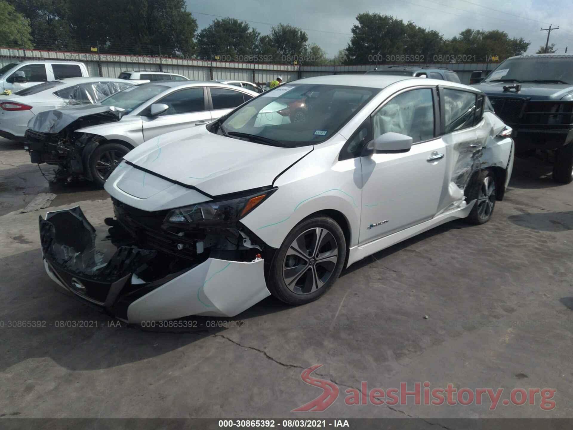 1N4AZ1CP4KC312273 2019 NISSAN LEAF