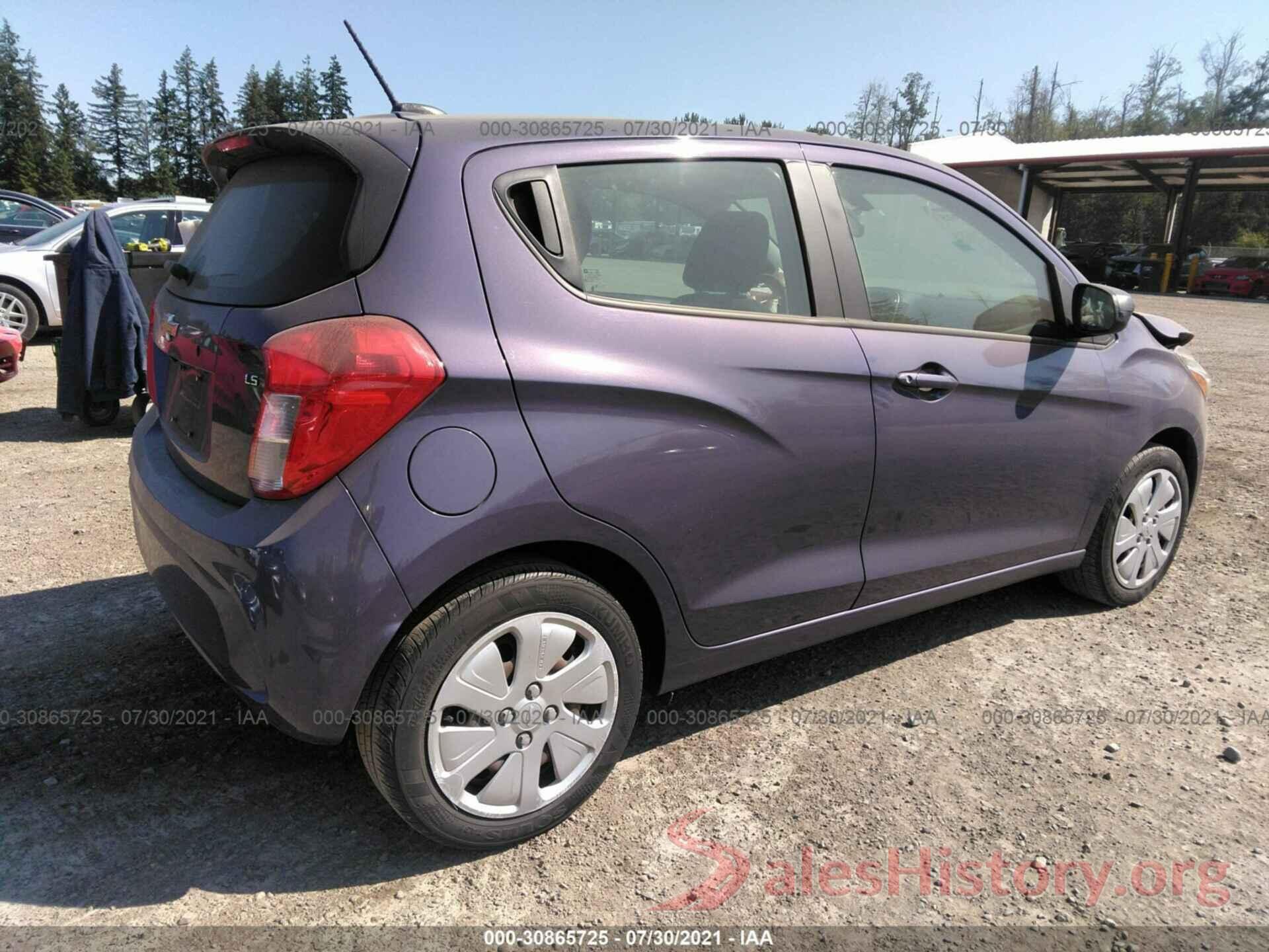 KL8CB6SA8GC618488 2016 CHEVROLET SPARK