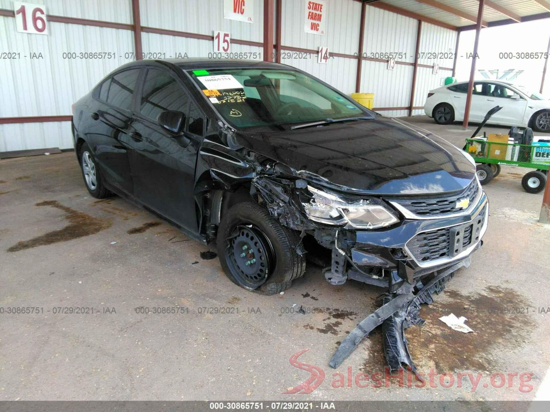 1G1BB5SMXH7165274 2017 CHEVROLET CRUZE