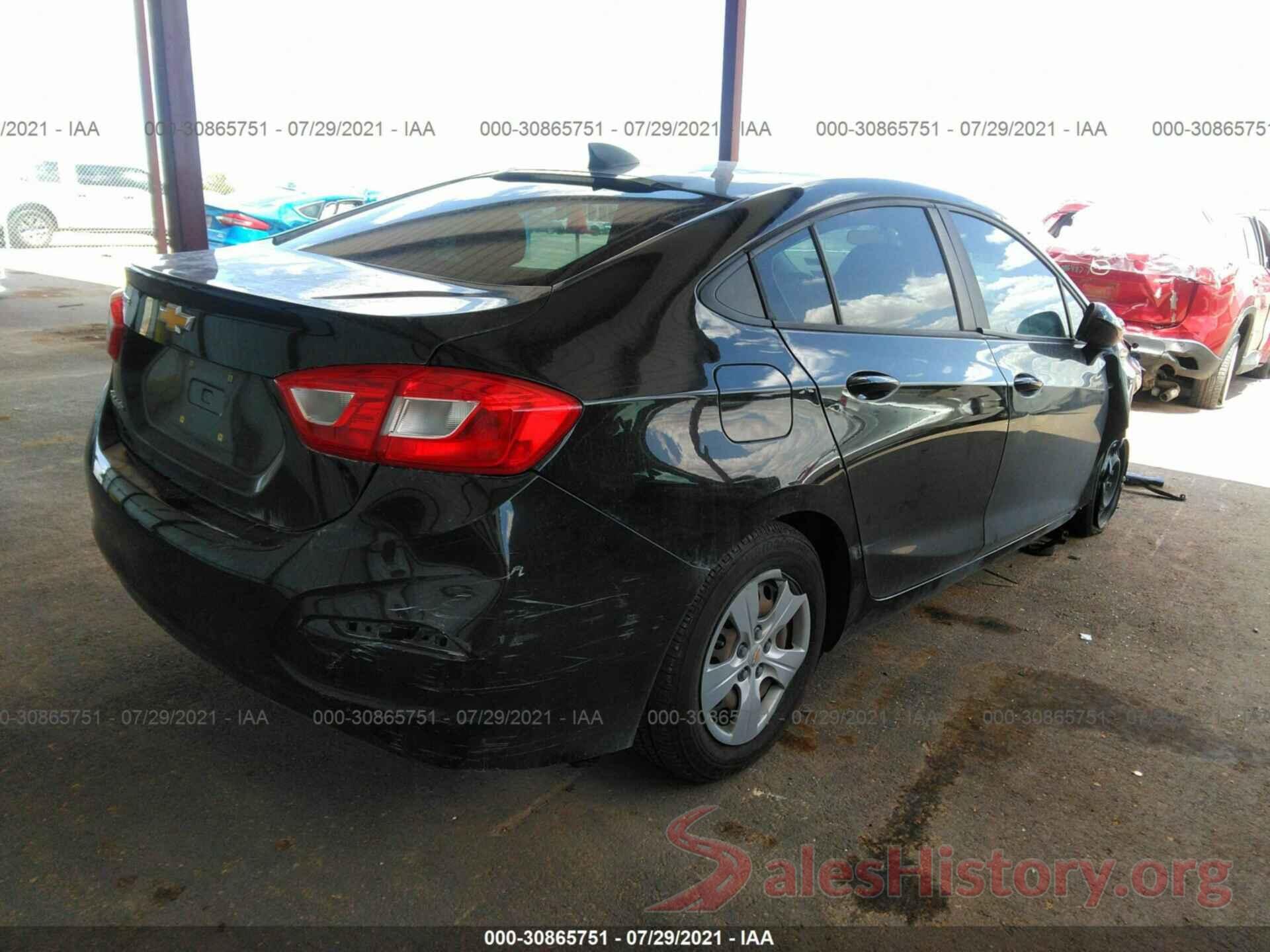 1G1BB5SMXH7165274 2017 CHEVROLET CRUZE