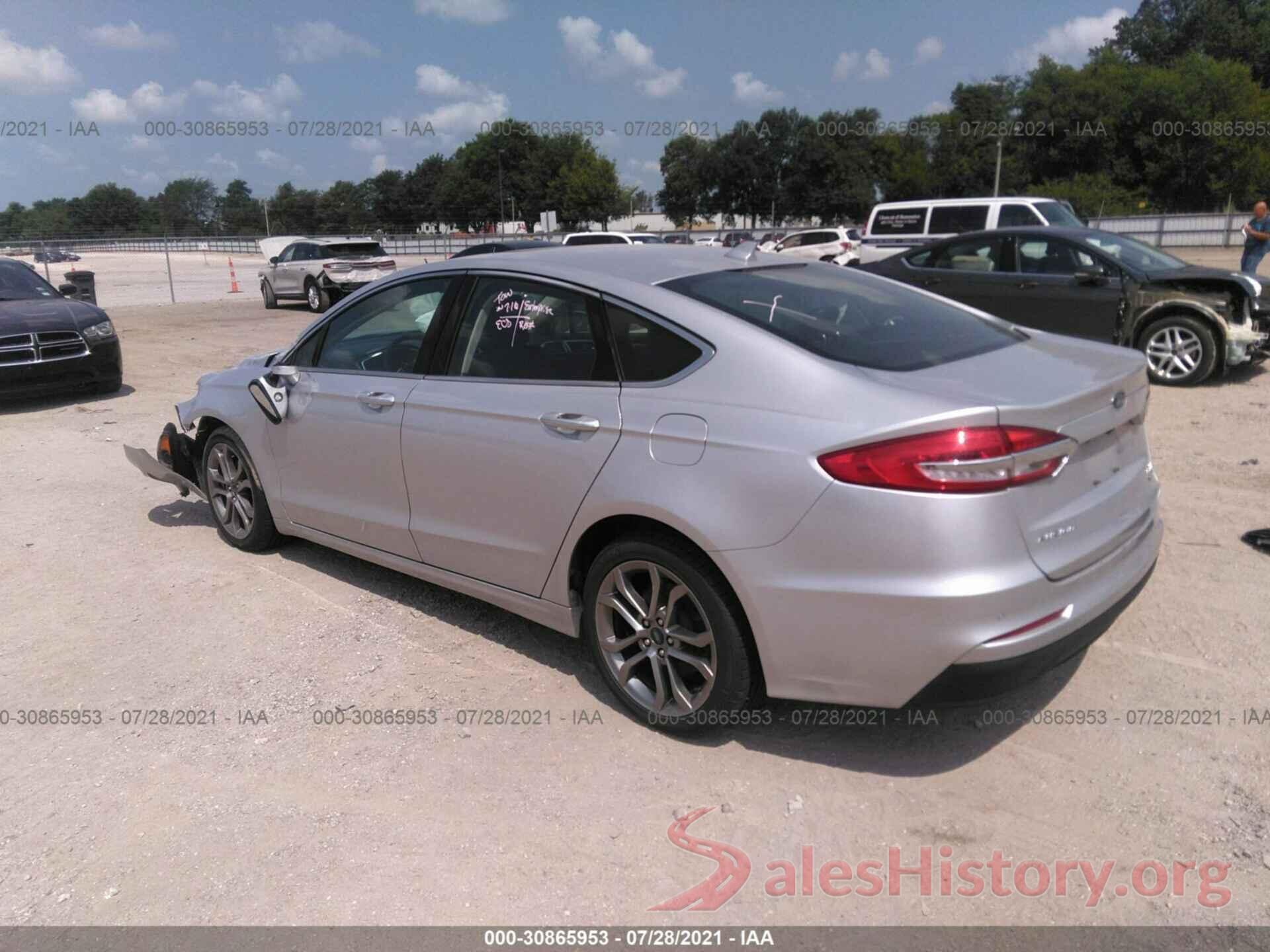 3FA6P0CD9KR141209 2019 FORD FUSION