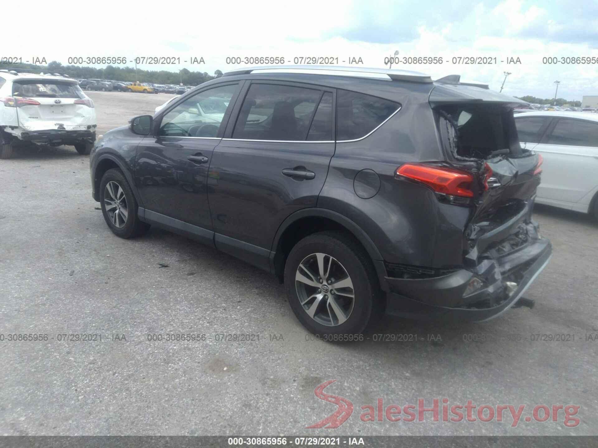 2T3WFREVXGW249087 2016 TOYOTA RAV4