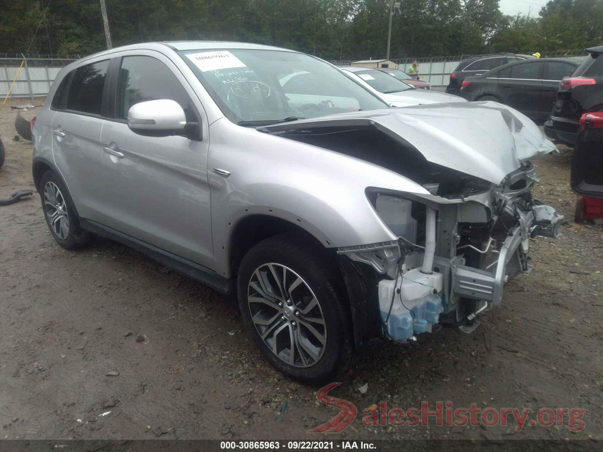 JA4AP4AU9KU011125 2019 MITSUBISHI OUTLANDER SPORT