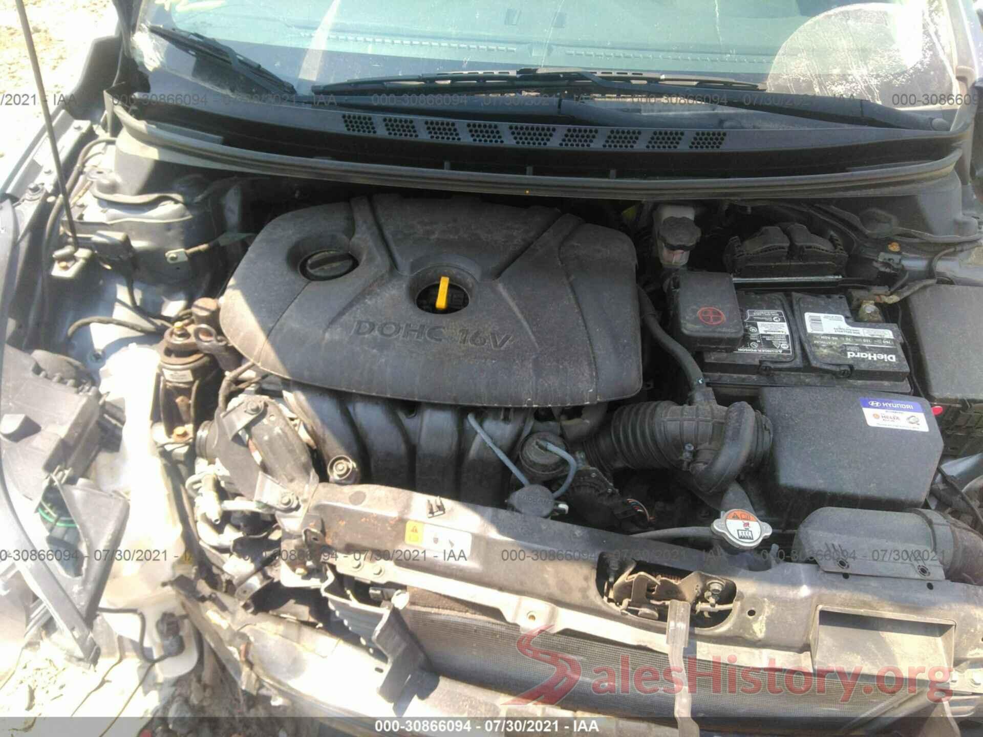 KMHDH4AE2GU574495 2016 HYUNDAI ELANTRA