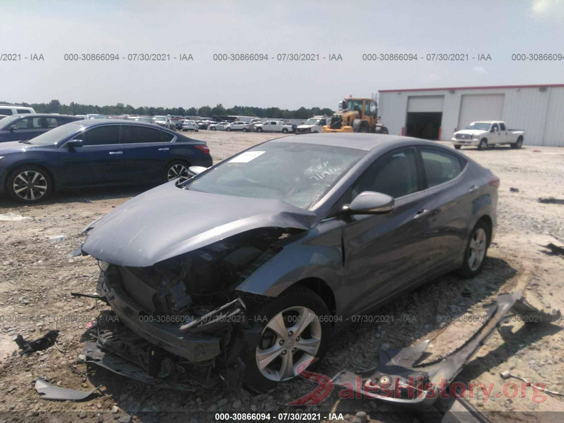 KMHDH4AE2GU574495 2016 HYUNDAI ELANTRA