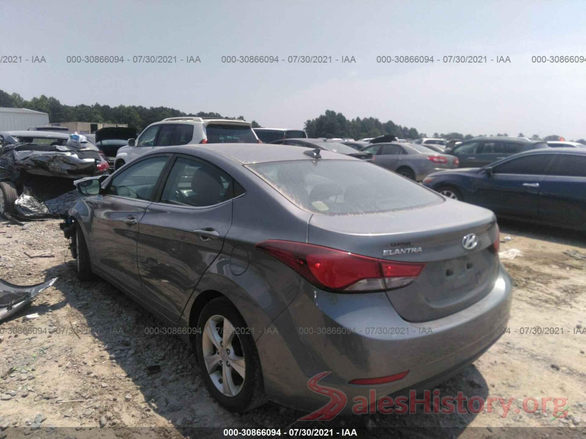 KMHDH4AE2GU574495 2016 HYUNDAI ELANTRA