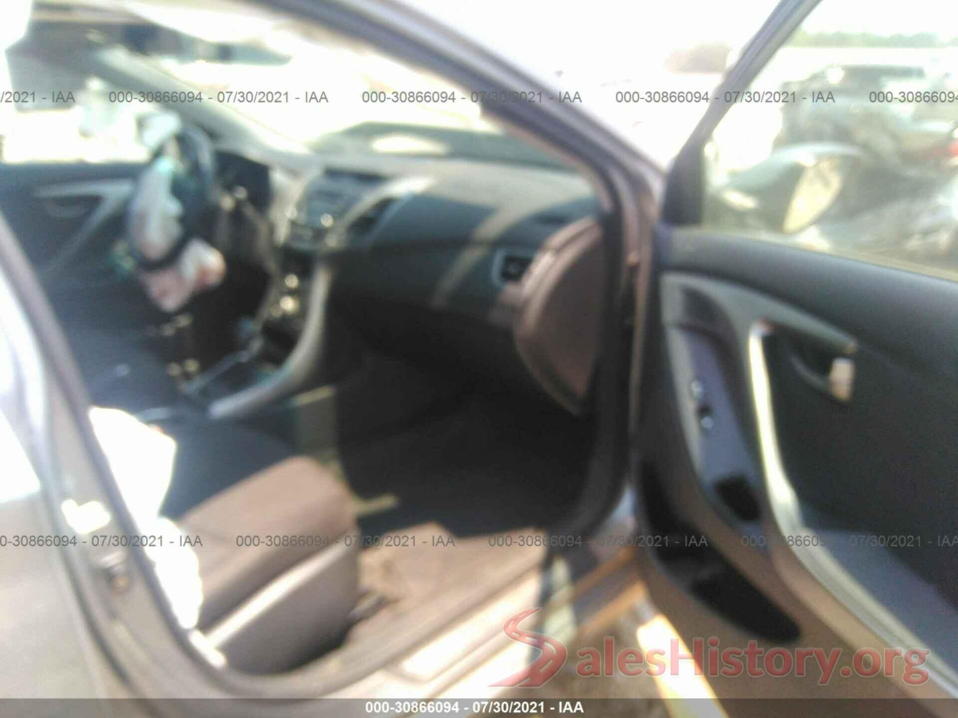 KMHDH4AE2GU574495 2016 HYUNDAI ELANTRA