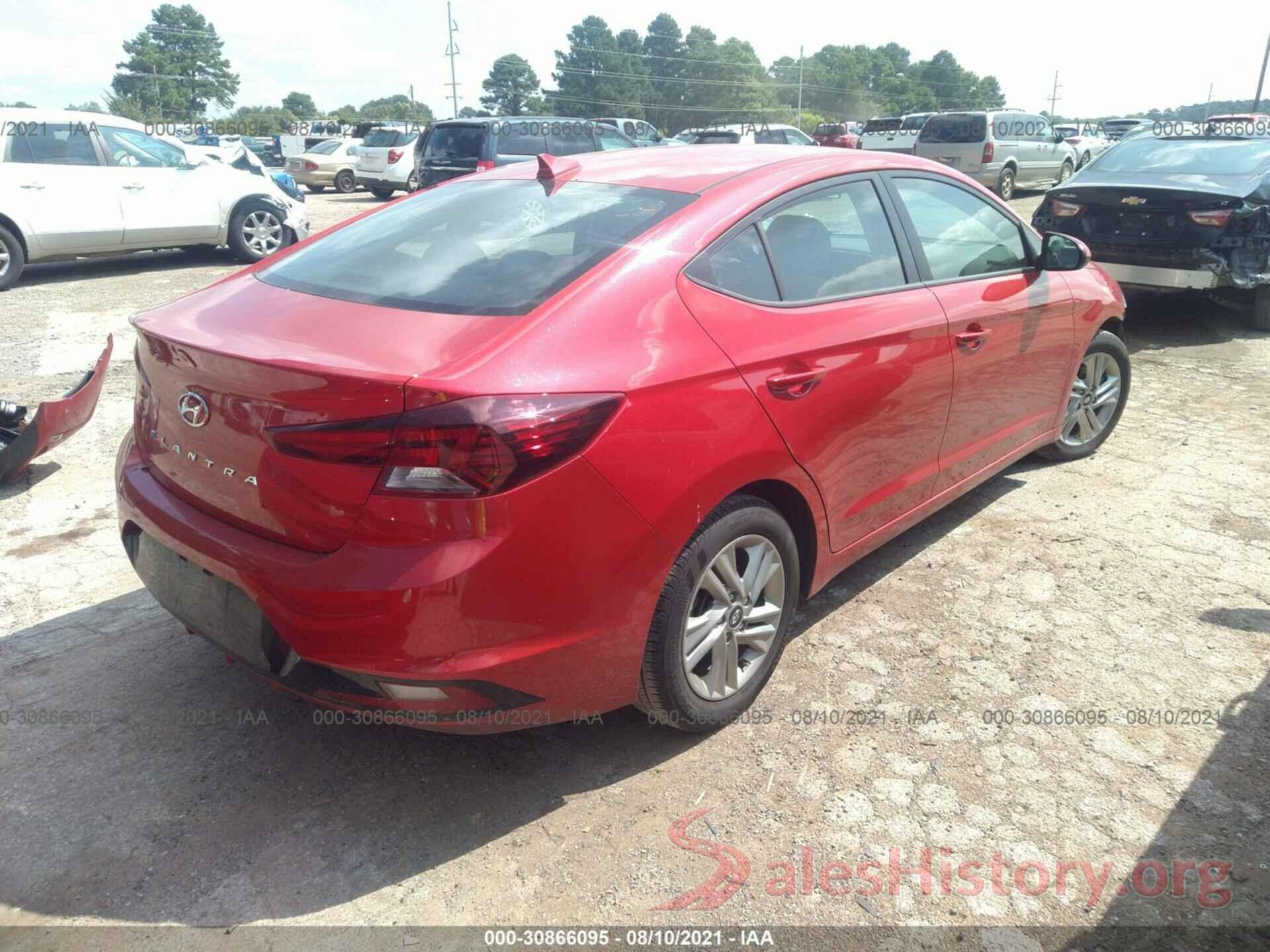 5NPD84LF4LH628961 2020 HYUNDAI ELANTRA