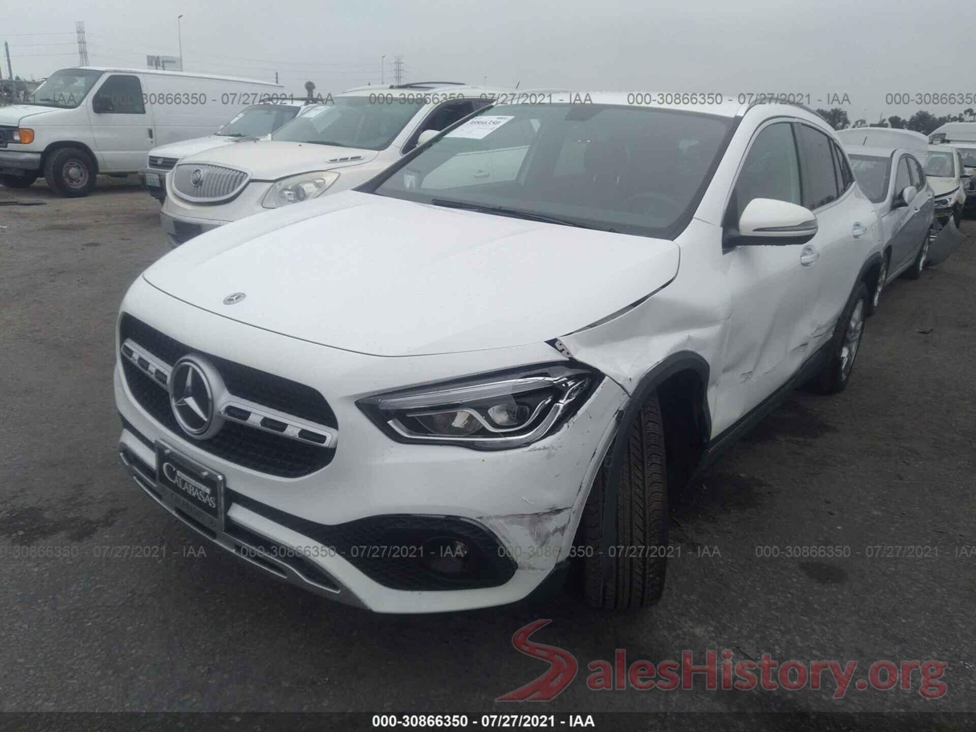 W1N4N4GB8MJ115908 2021 MERCEDES-BENZ GLA