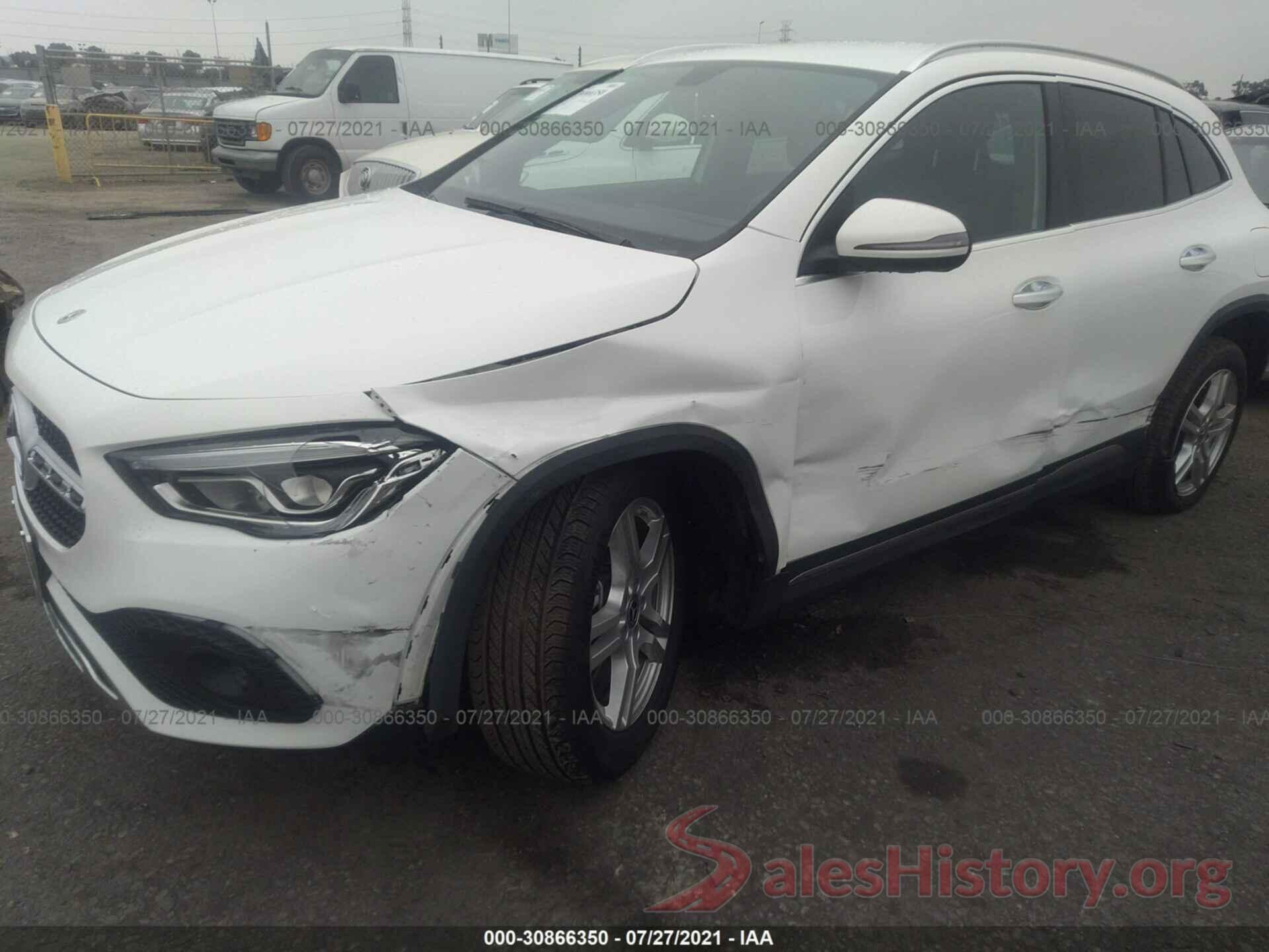 W1N4N4GB8MJ115908 2021 MERCEDES-BENZ GLA