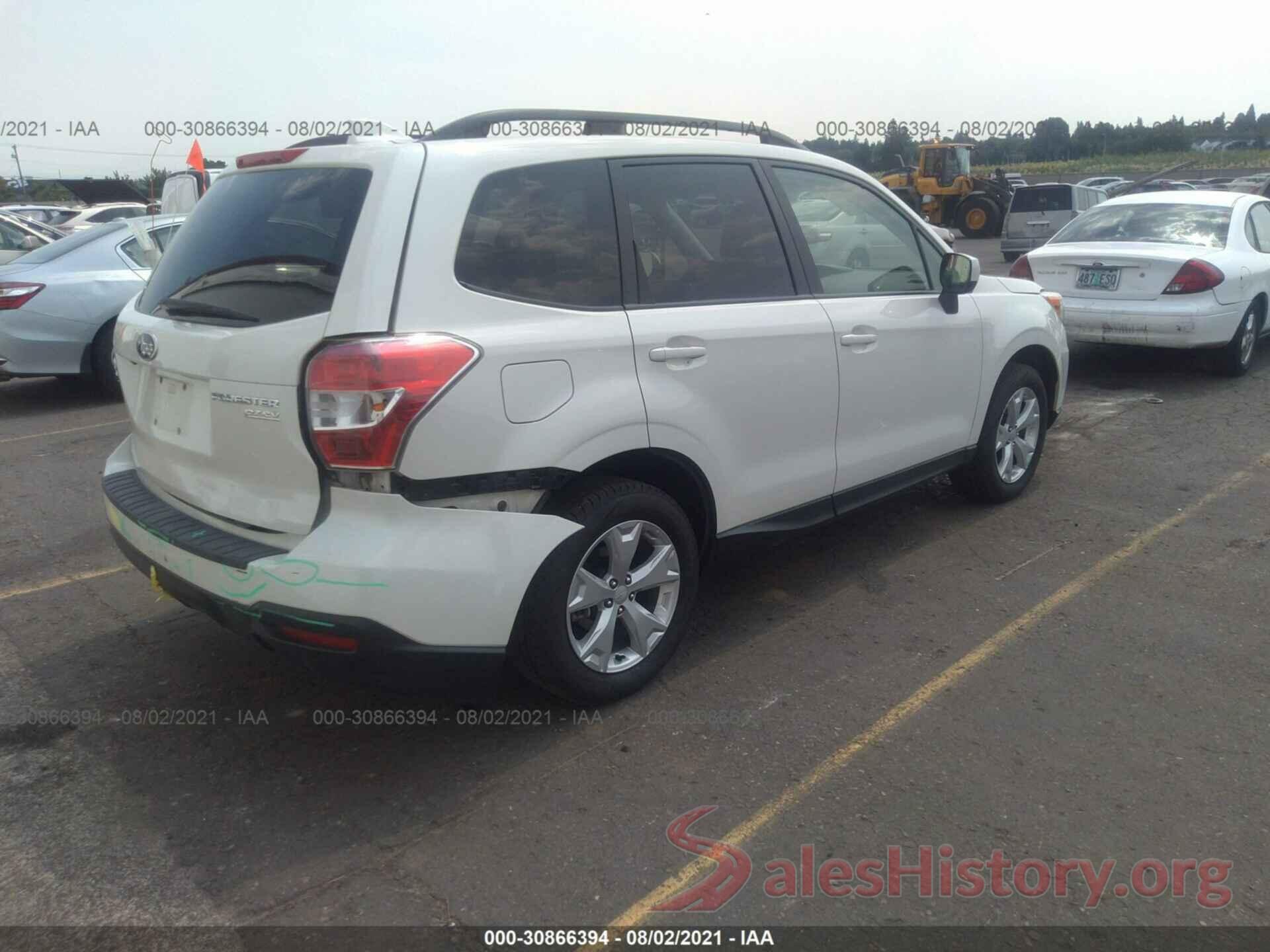 JF2SJAFC4GH522382 2016 SUBARU FORESTER