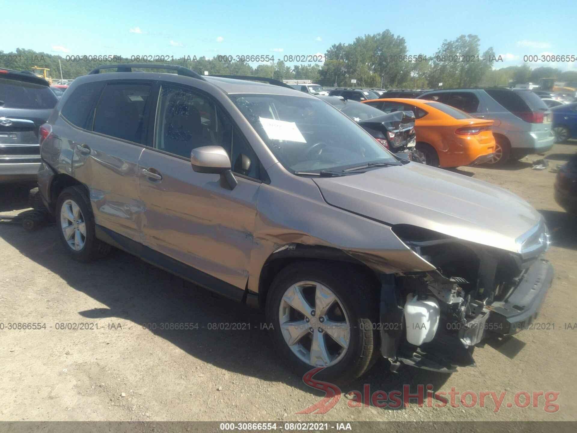 JF2SJADC5GH469288 2016 SUBARU FORESTER