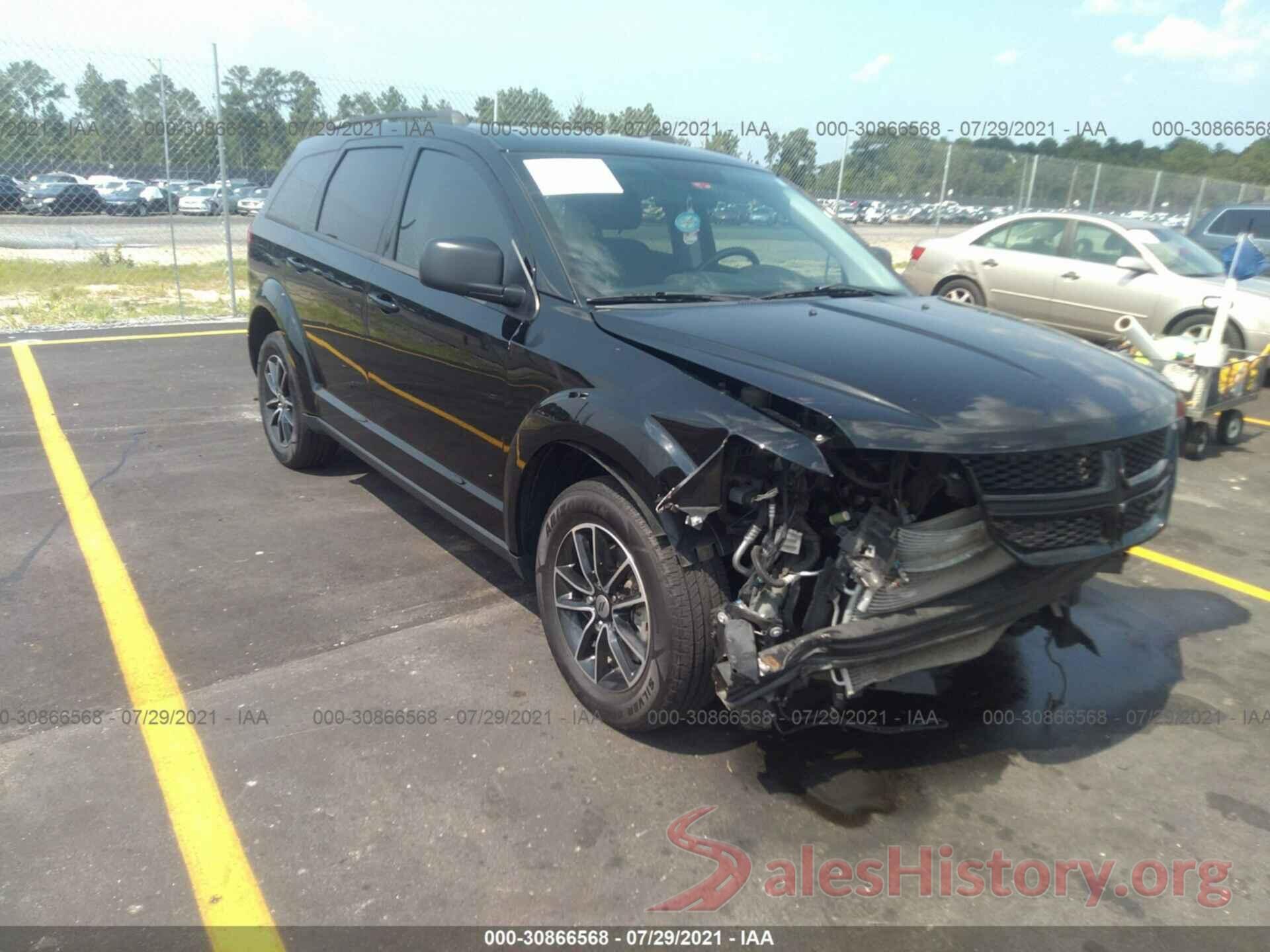 3C4PDCABXJT296248 2018 DODGE JOURNEY