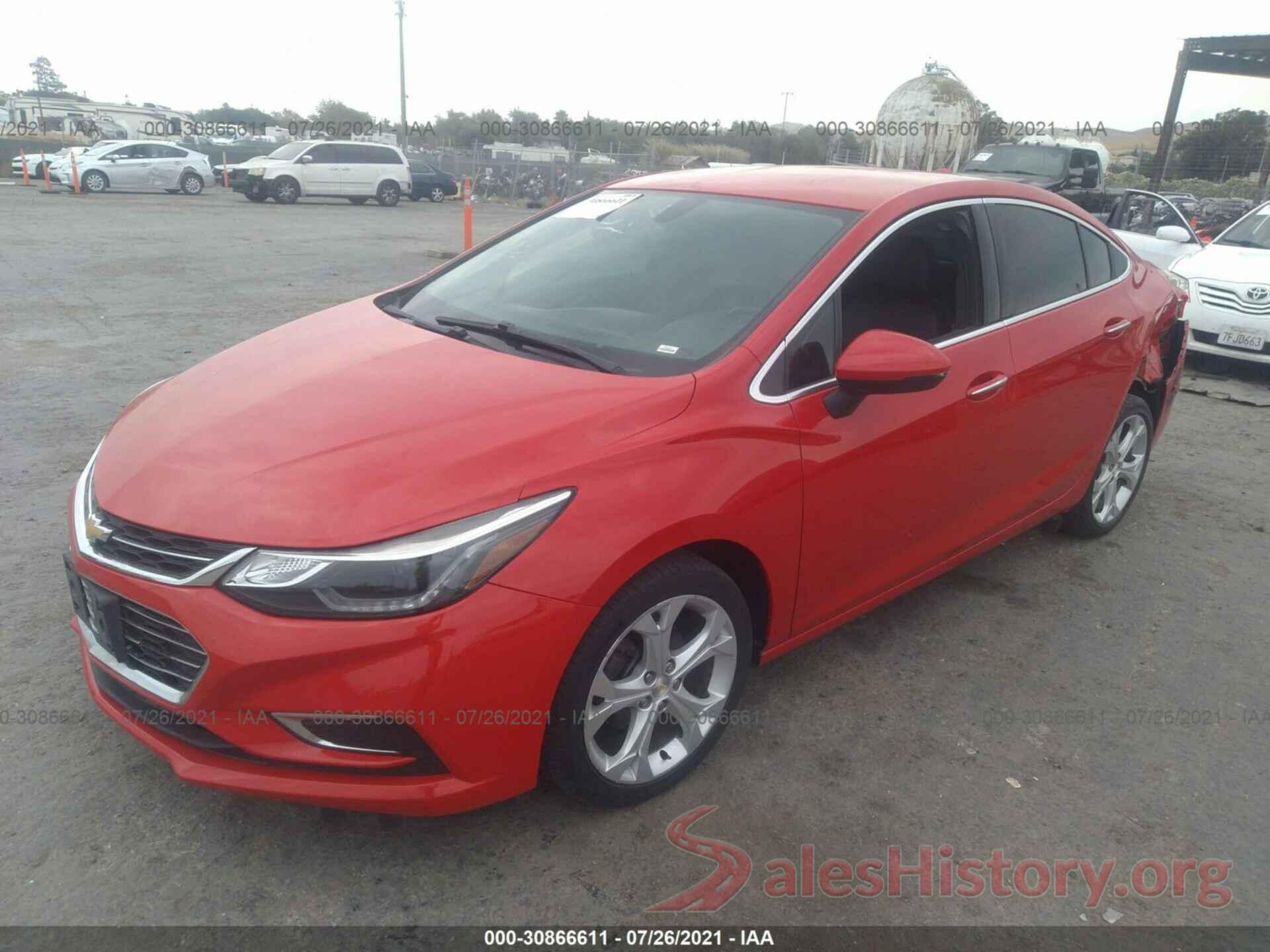 1G1BF5SM7H7100631 2017 CHEVROLET CRUZE