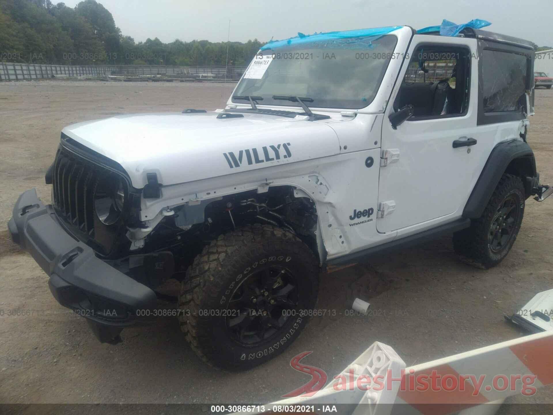 1C4HJXAG7MW627043 2021 JEEP WRANGLER