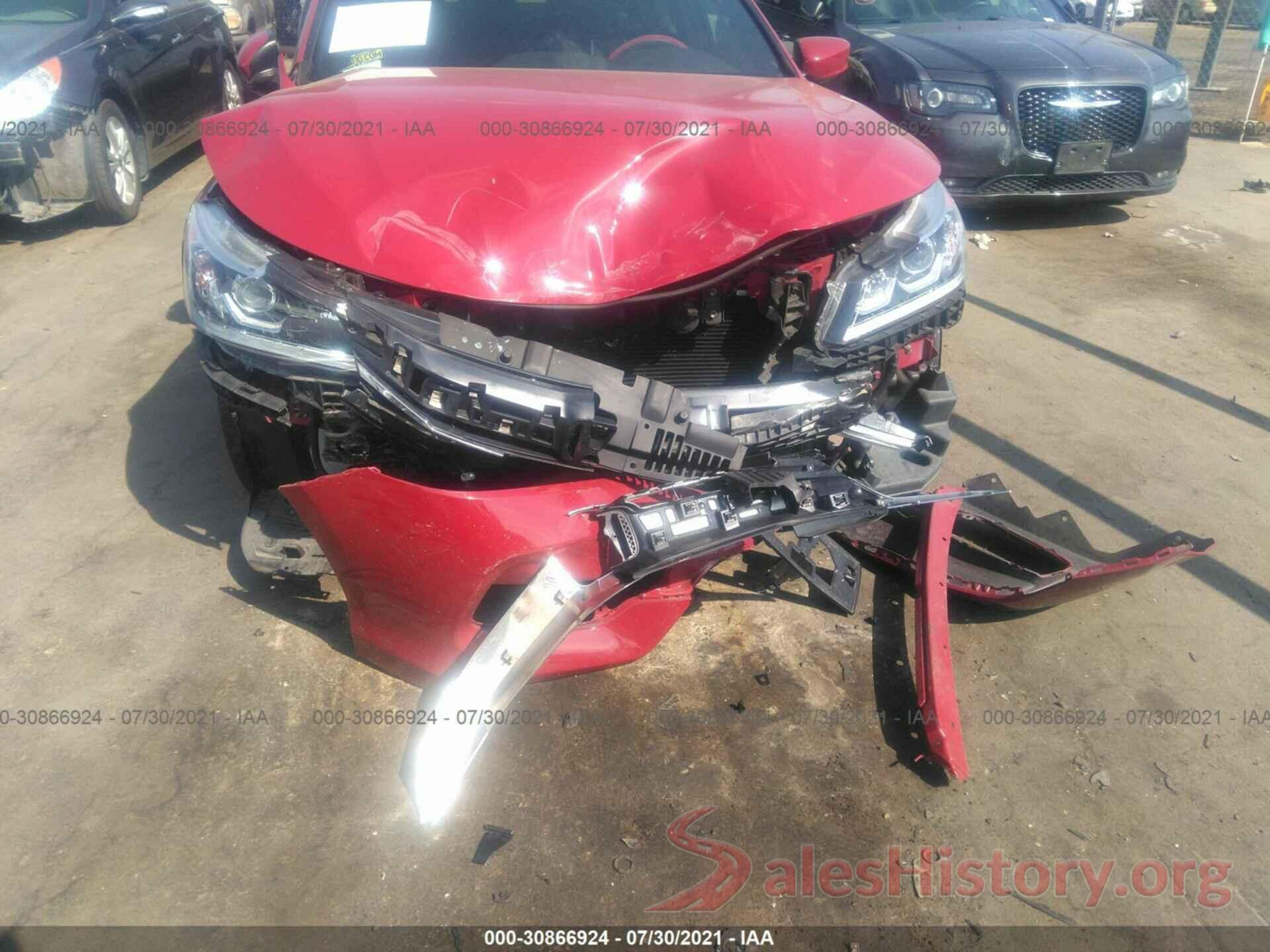 1HGCR2F51GA027988 2016 HONDA ACCORD SEDAN