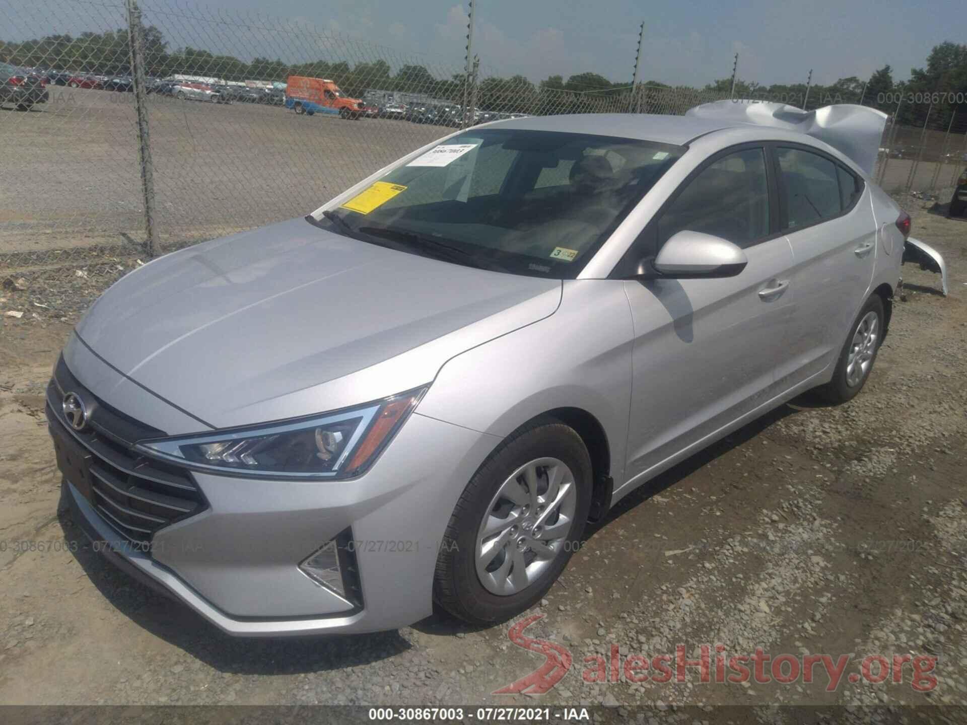 KMHD74LF5KU887168 2019 HYUNDAI ELANTRA