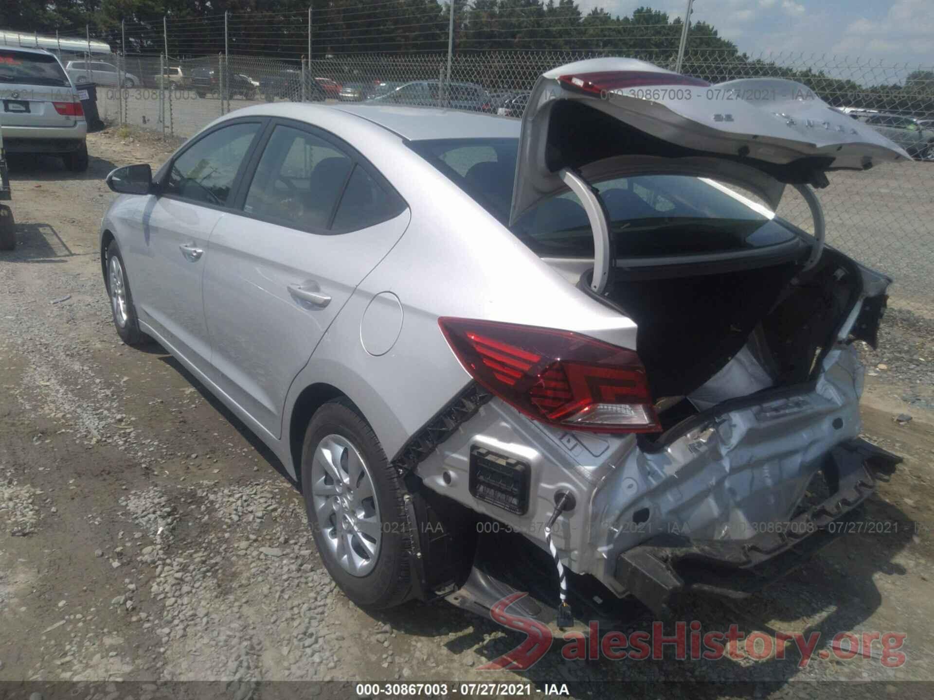 KMHD74LF5KU887168 2019 HYUNDAI ELANTRA