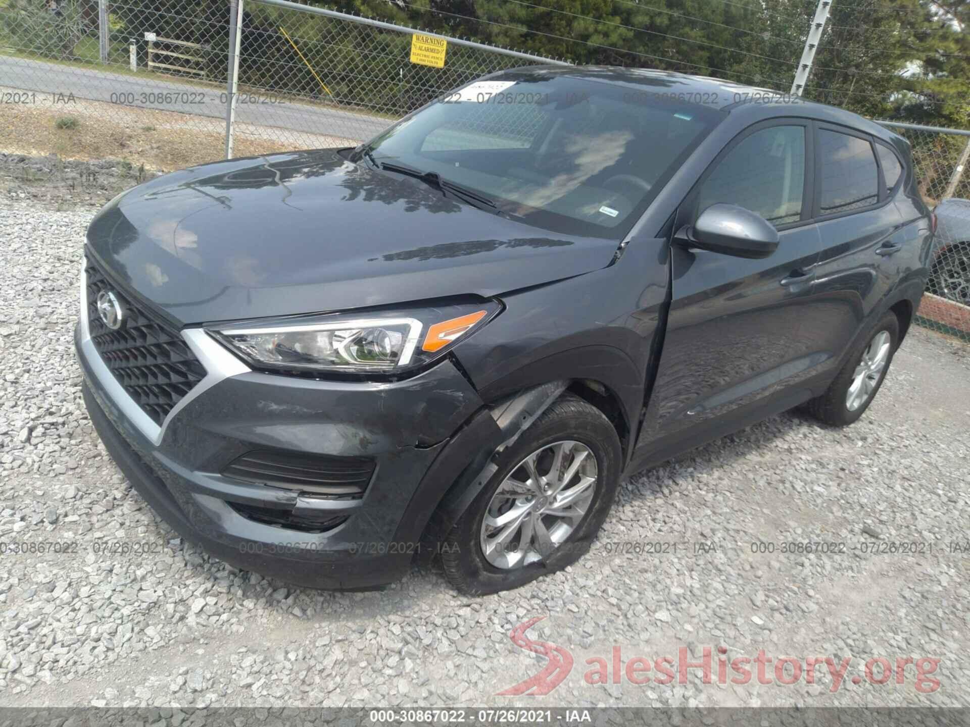 KM8J23A42KU910192 2019 HYUNDAI TUCSON