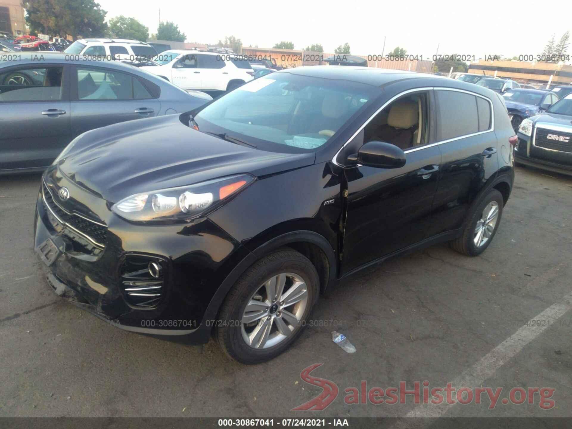 KNDPMCAC5H7114320 2017 KIA SPORTAGE