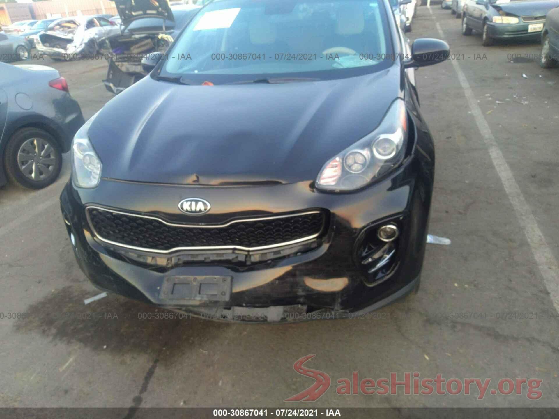 KNDPMCAC5H7114320 2017 KIA SPORTAGE