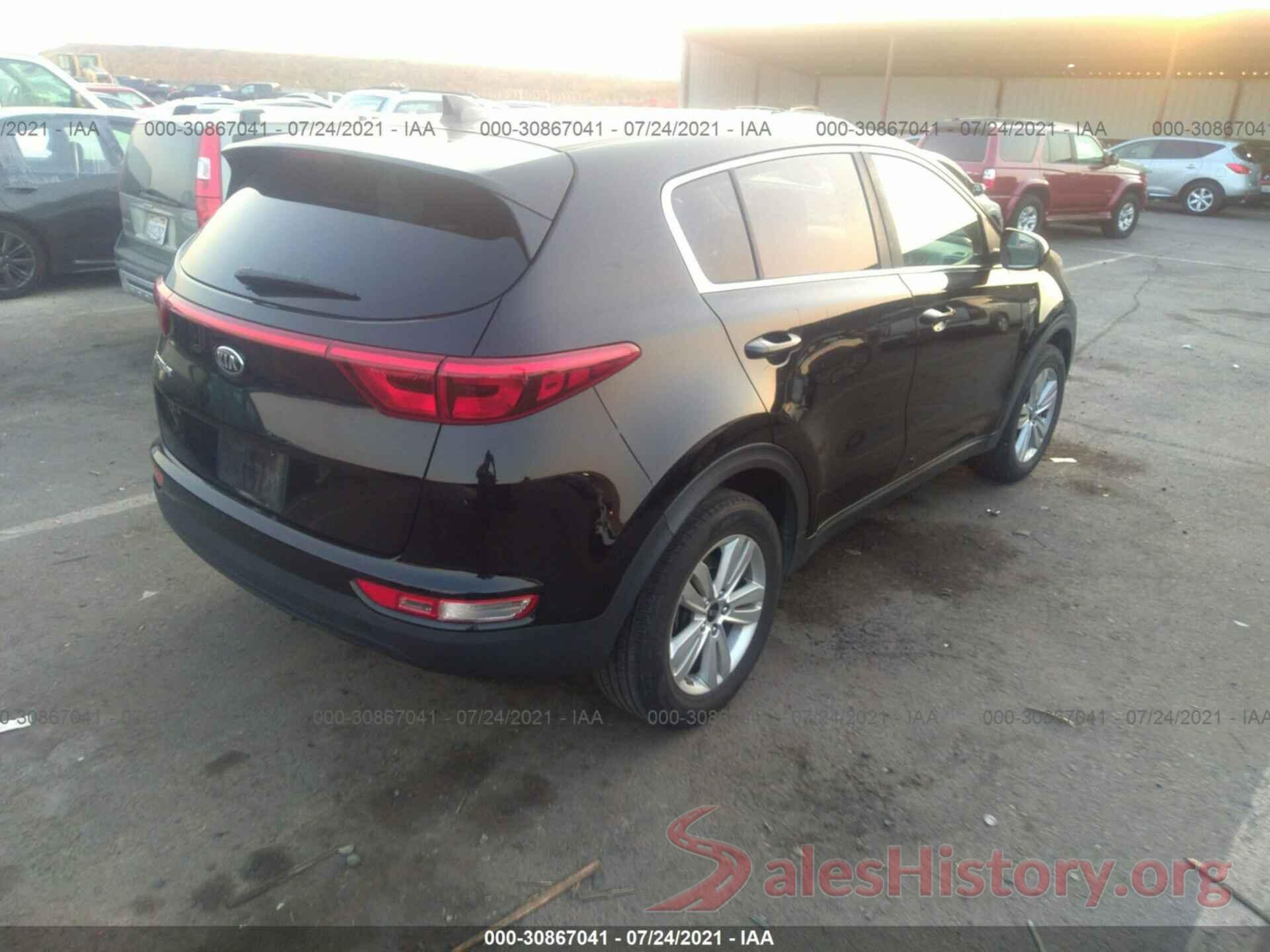 KNDPMCAC5H7114320 2017 KIA SPORTAGE