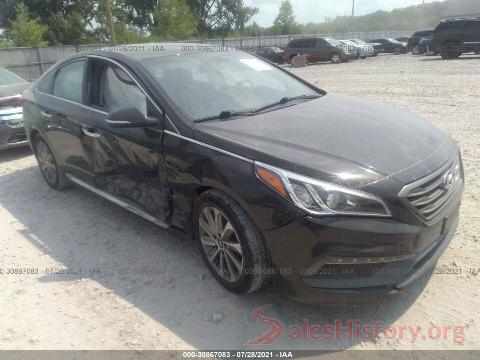 5NPE34AFXHH508661 2017 HYUNDAI SONATA