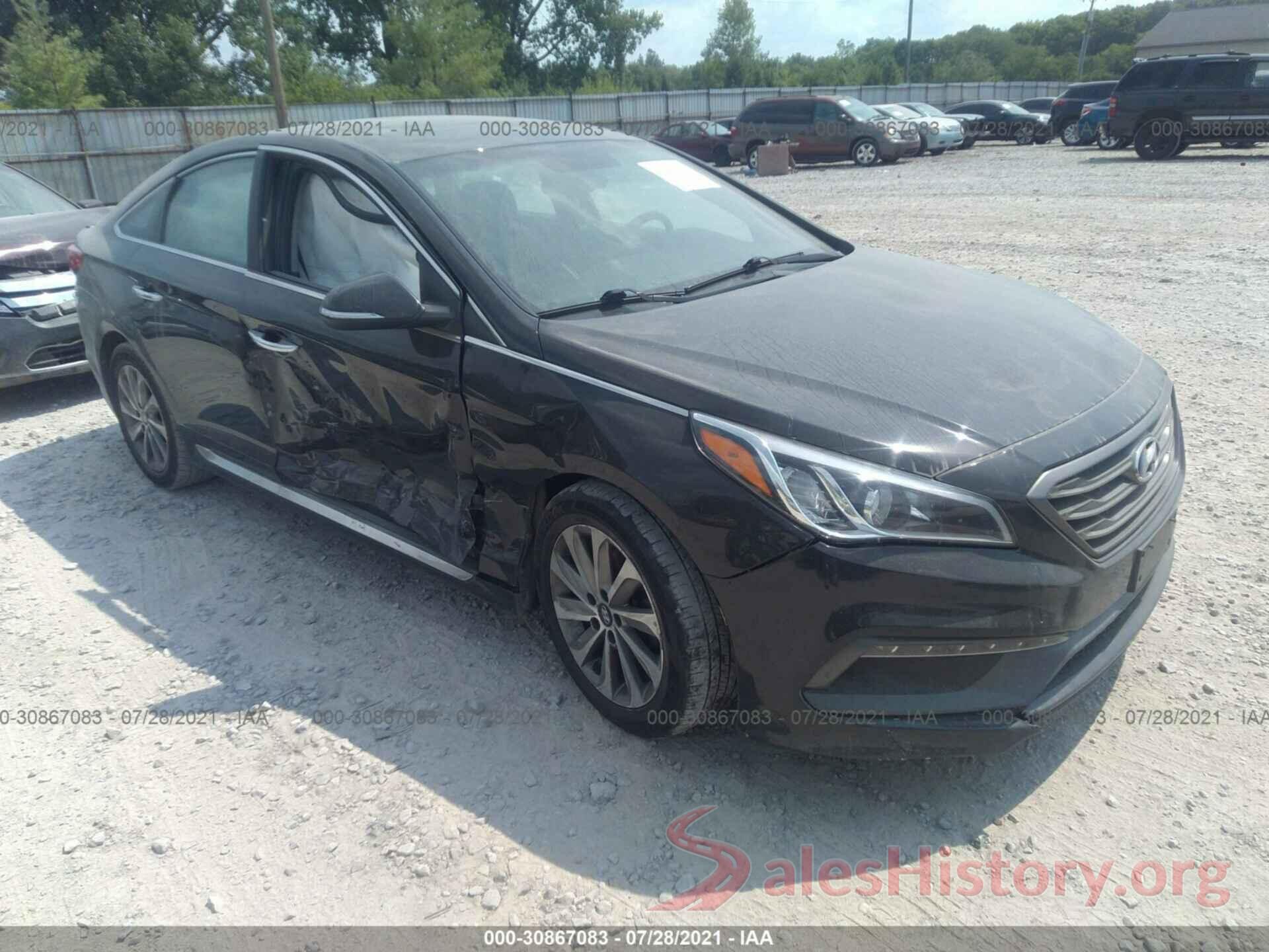 5NPE34AFXHH508661 2017 HYUNDAI SONATA