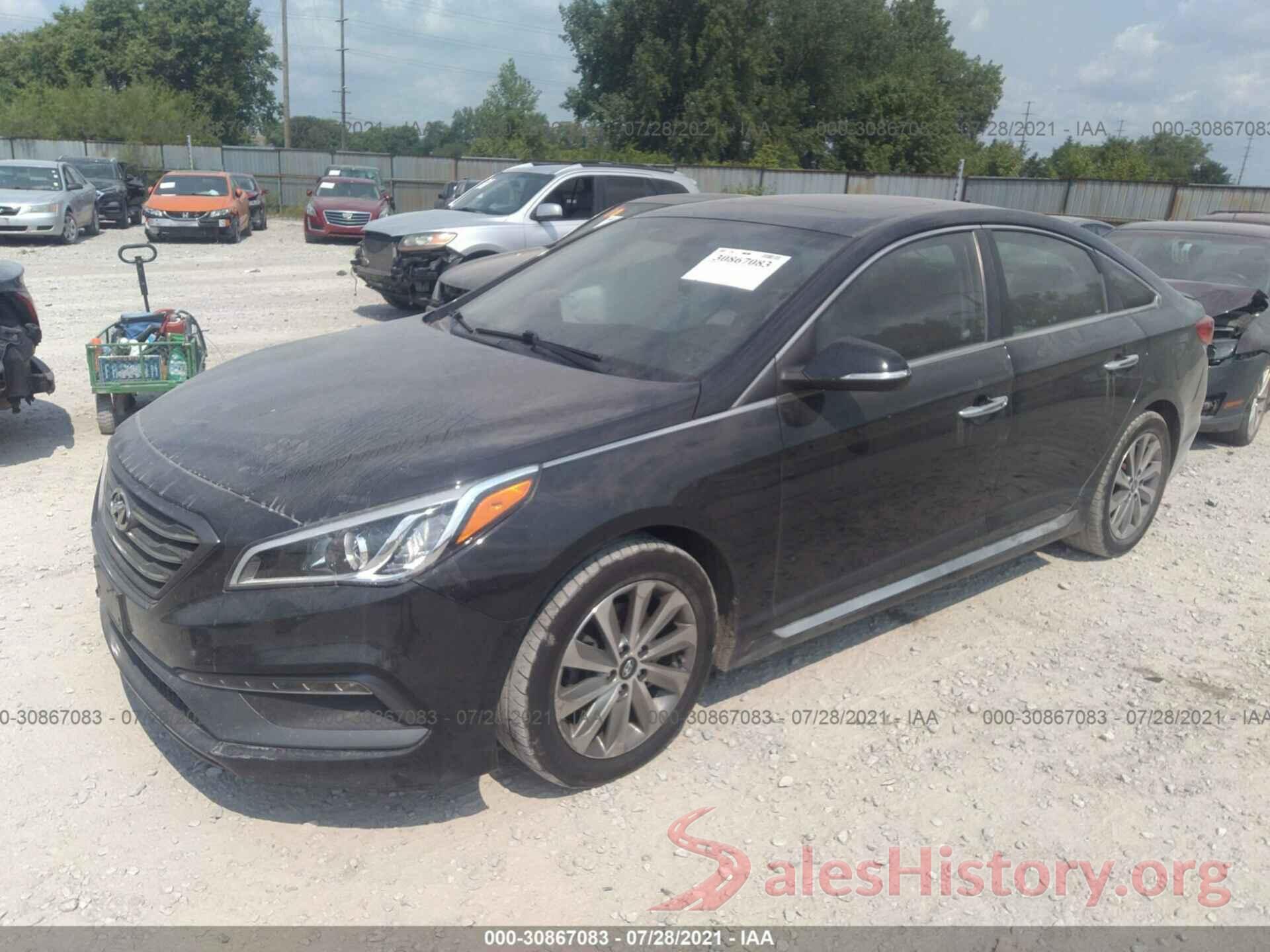 5NPE34AFXHH508661 2017 HYUNDAI SONATA