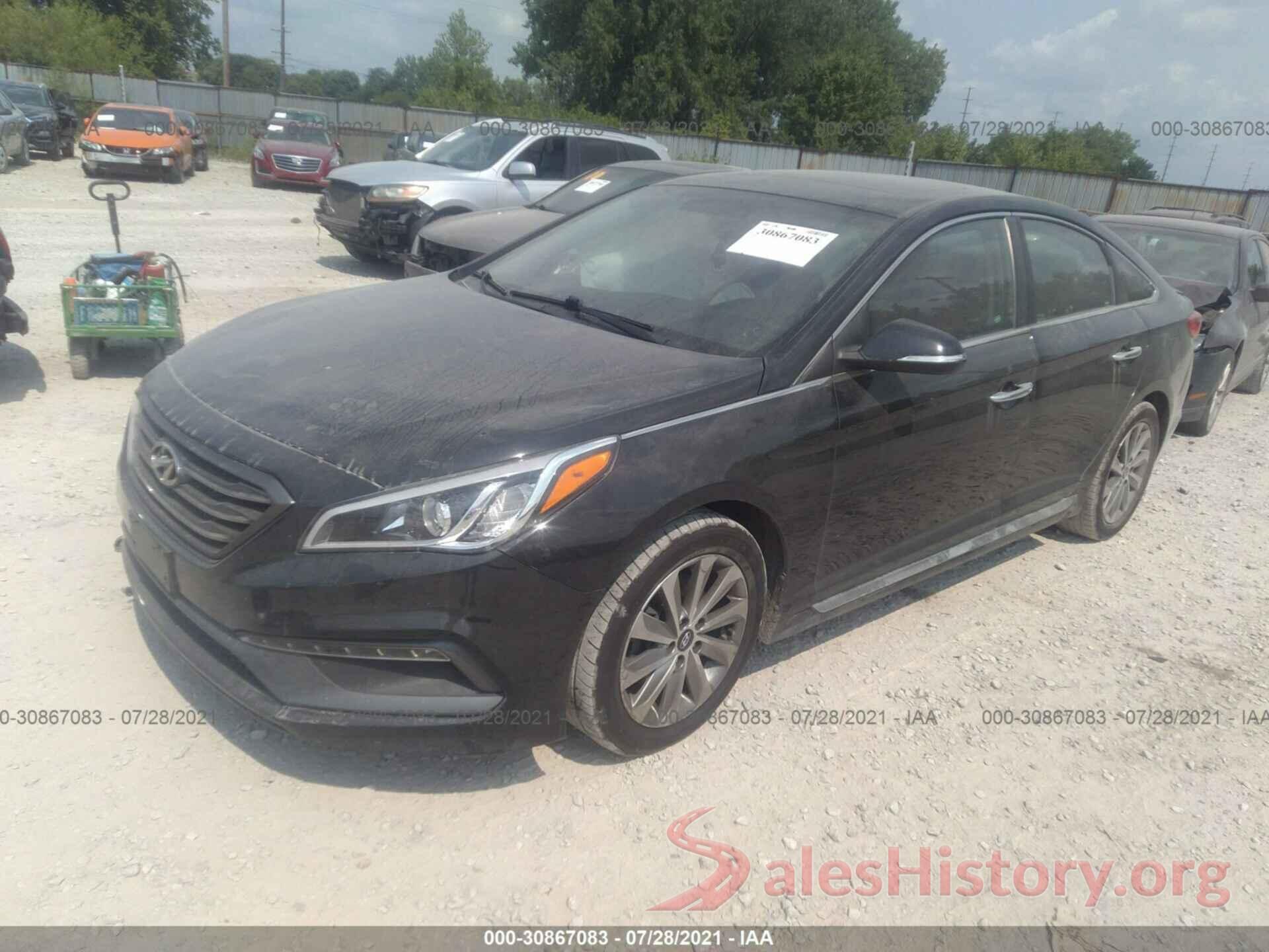 5NPE34AFXHH508661 2017 HYUNDAI SONATA