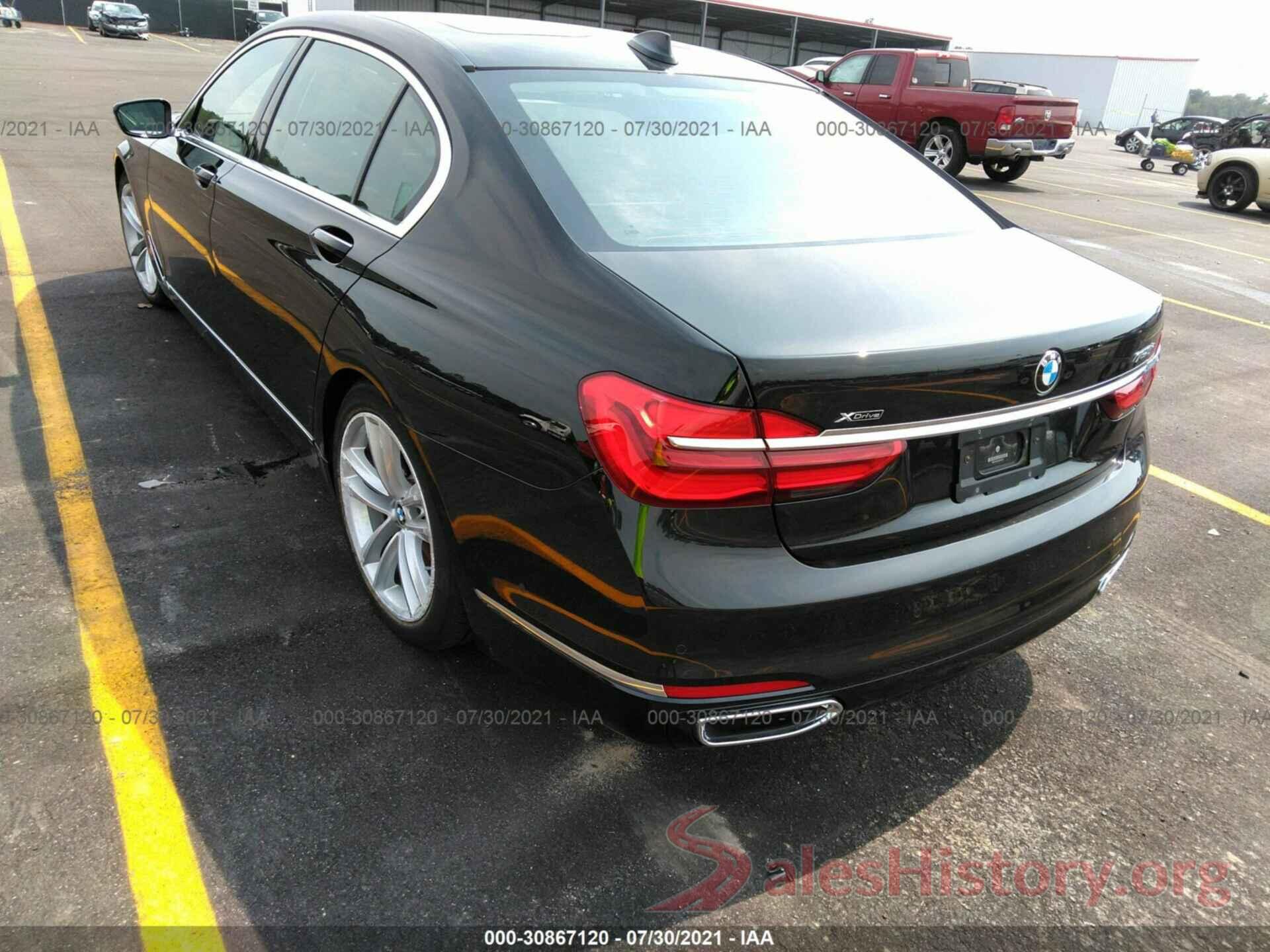 WBA7F2C57GG419381 2016 BMW 7 SERIES