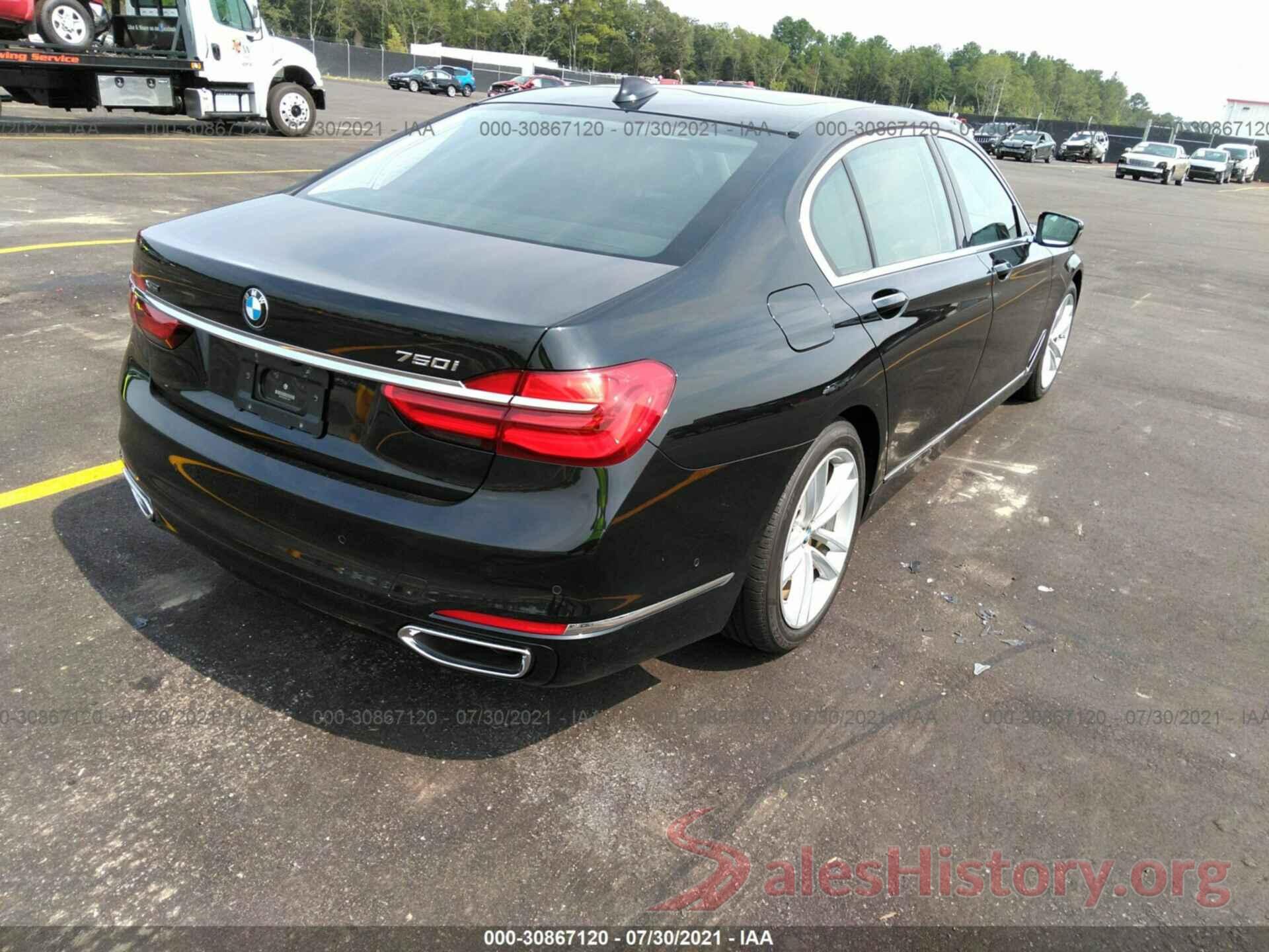 WBA7F2C57GG419381 2016 BMW 7 SERIES