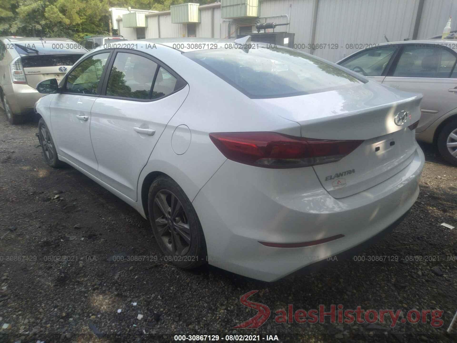 5NPD84LF5JH310683 2018 HYUNDAI ELANTRA