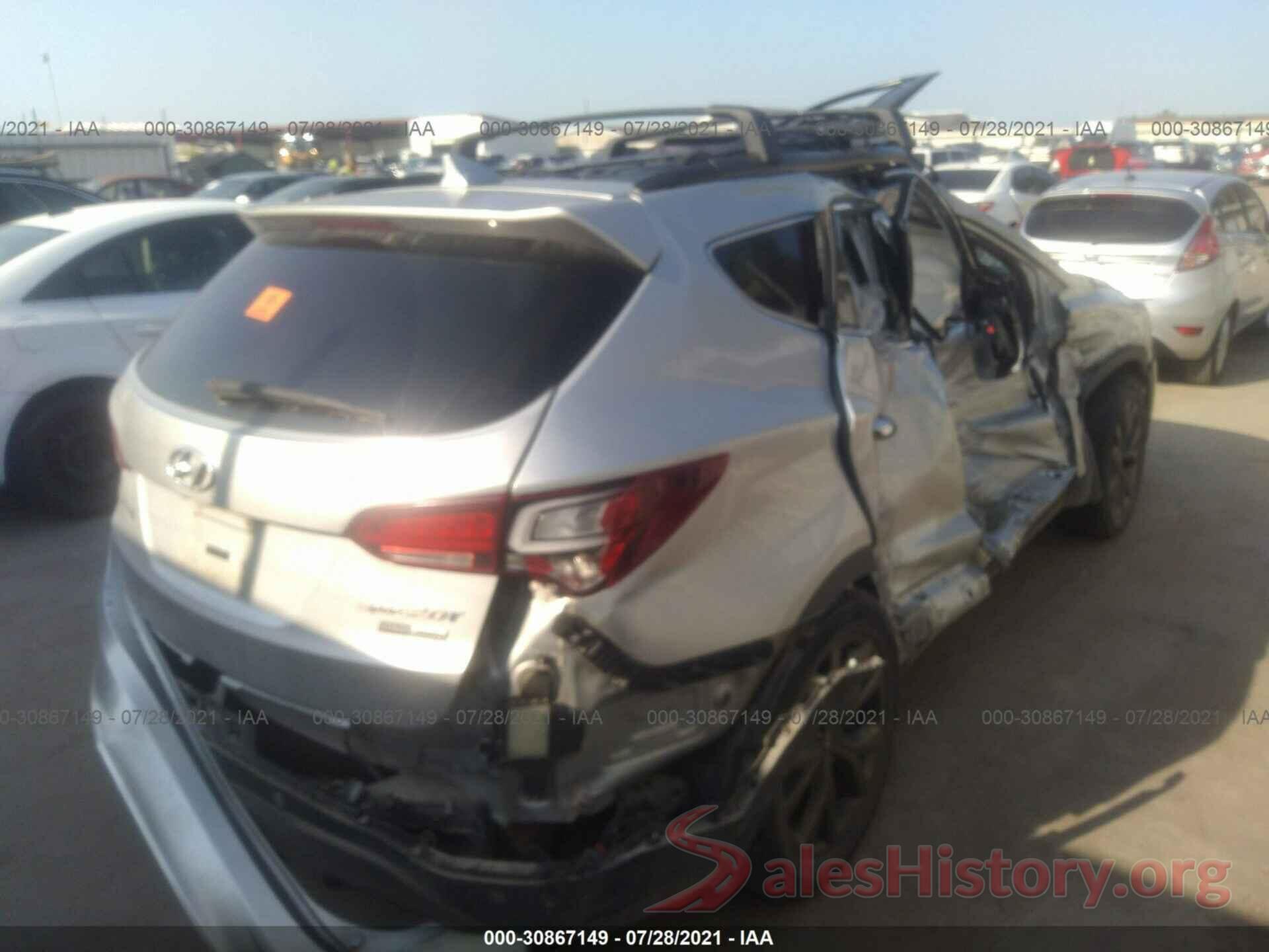 5XYZWDLA0JG534953 2018 HYUNDAI SANTA FE SPORT