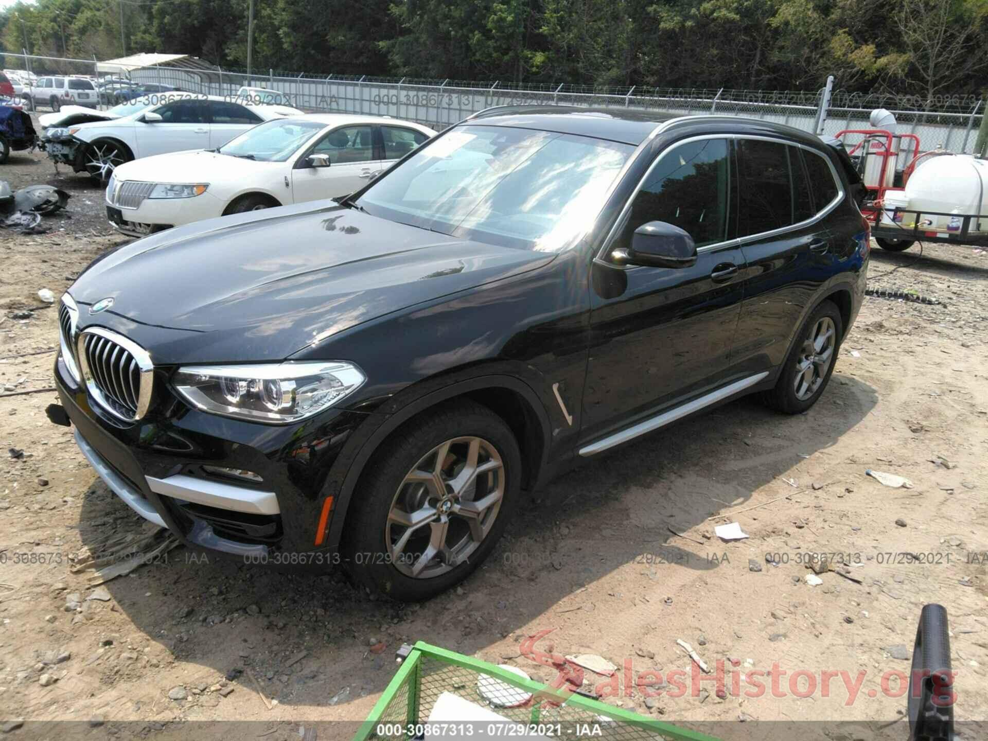 5UXTY5C00L9B76904 2020 BMW X3