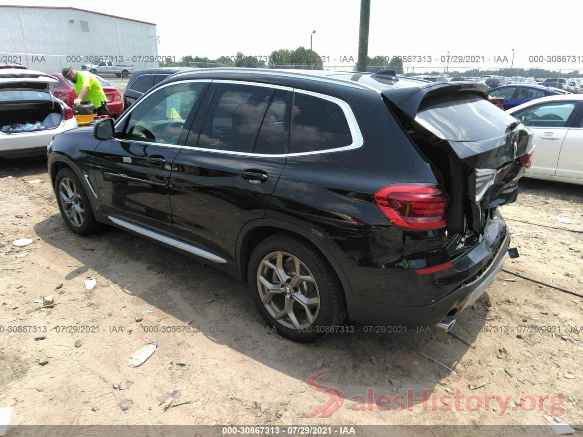 5UXTY5C00L9B76904 2020 BMW X3