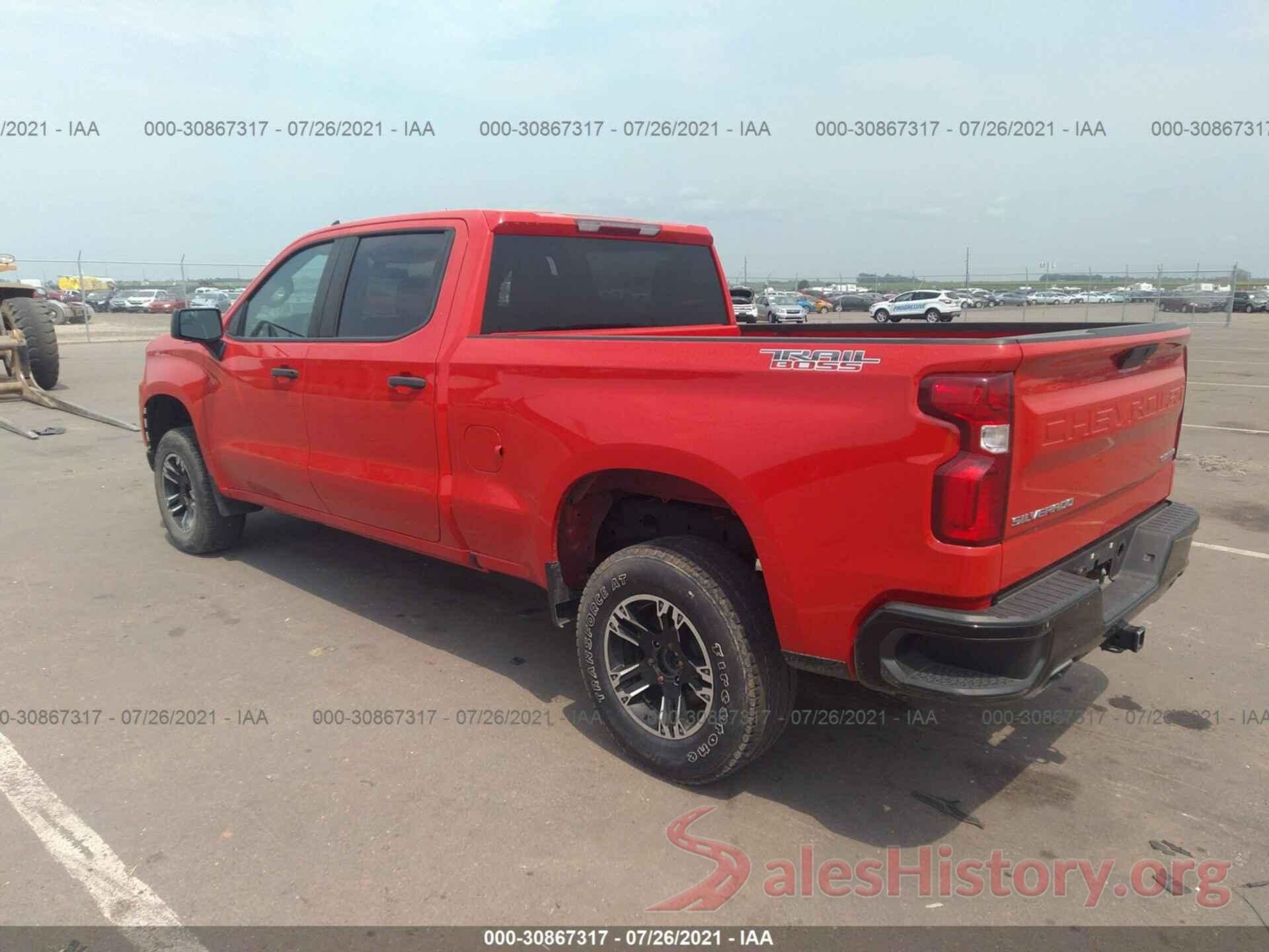 3GCPYCEF8LG171892 2020 CHEVROLET SILVERADO 1500