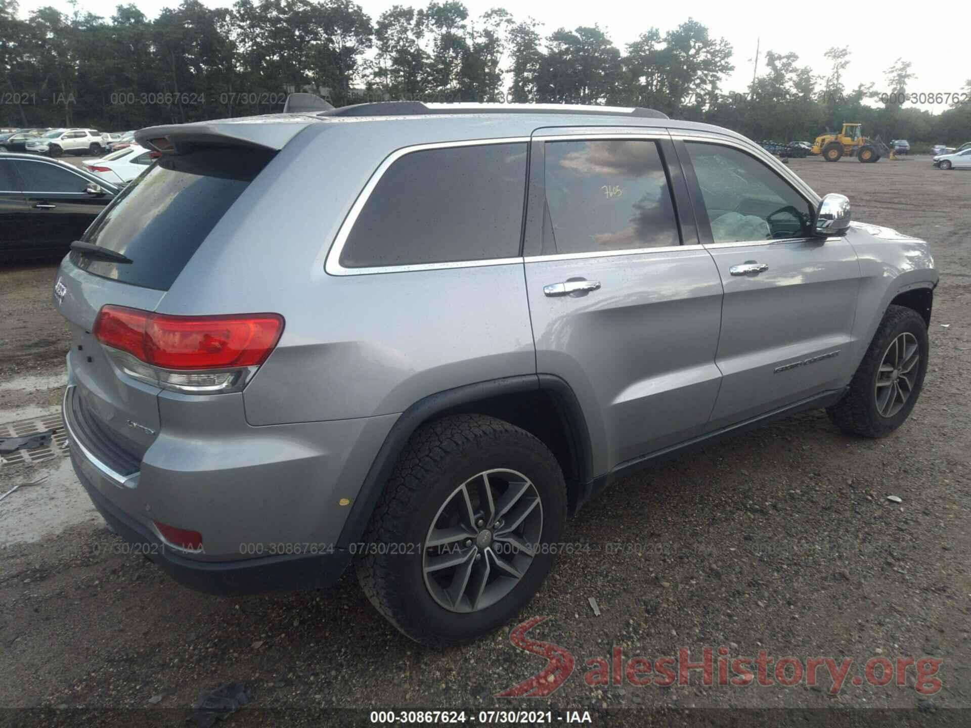 1C4RJFBG1HC753905 2017 JEEP GRAND CHEROKEE