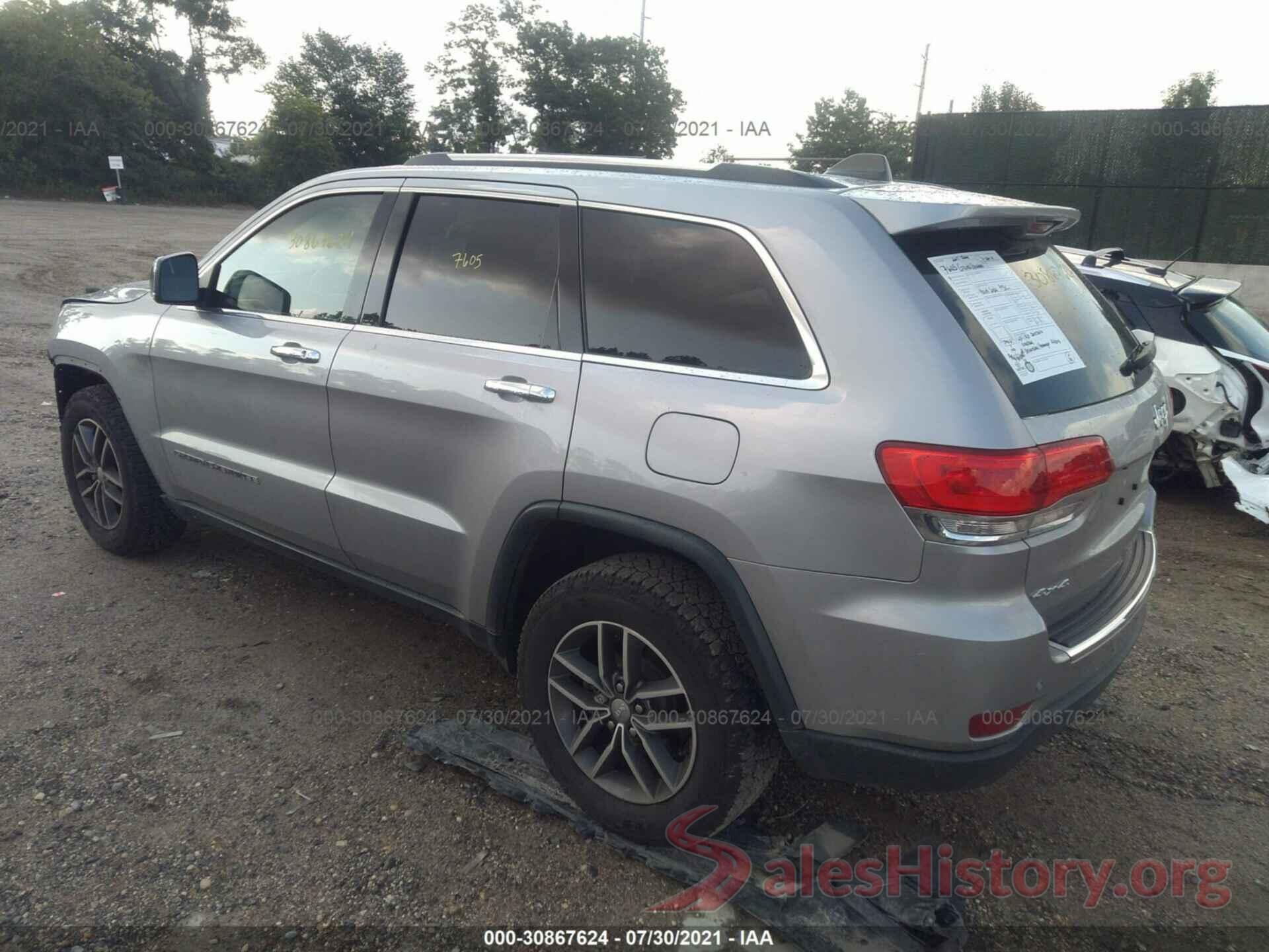 1C4RJFBG1HC753905 2017 JEEP GRAND CHEROKEE