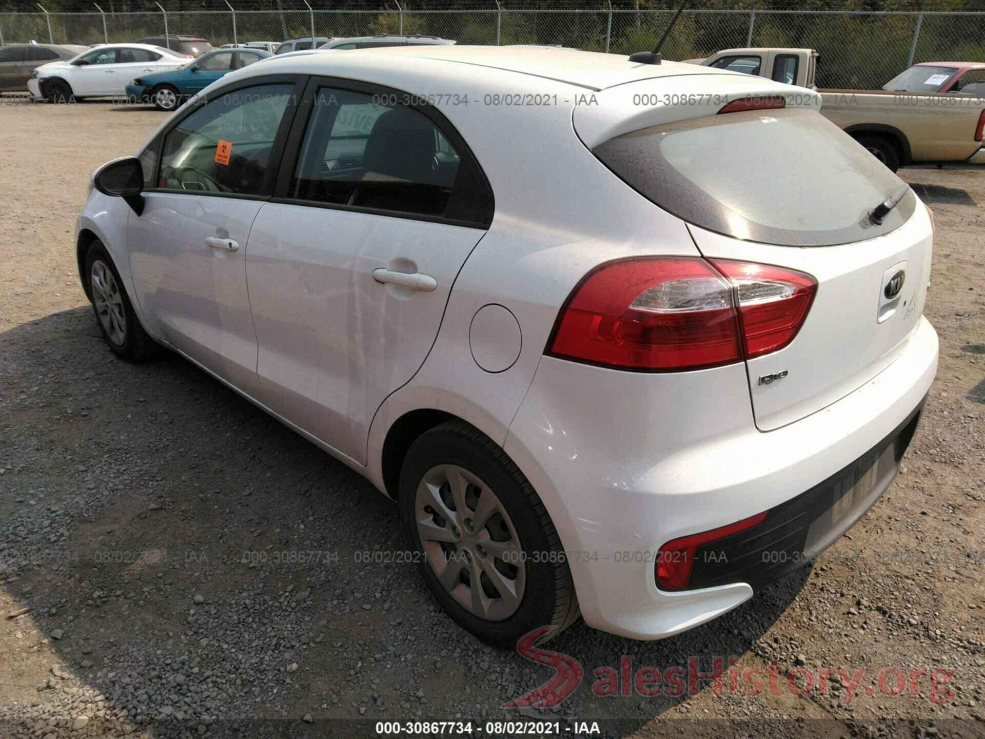 KNADM5A33G6635665 2016 KIA RIO