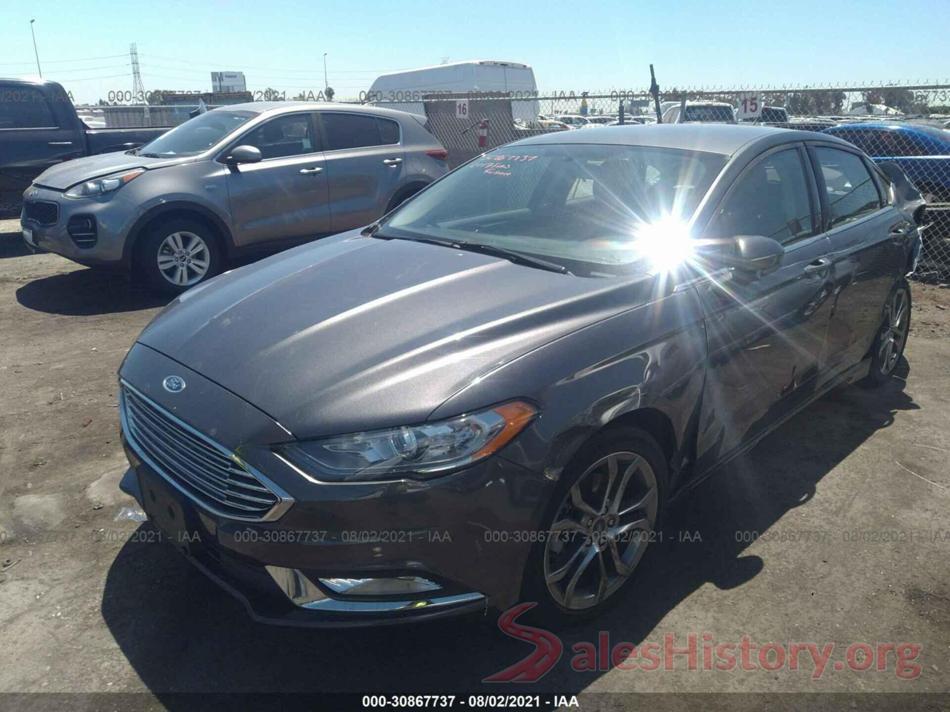 3FA6P0H74HR343435 2017 FORD FUSION