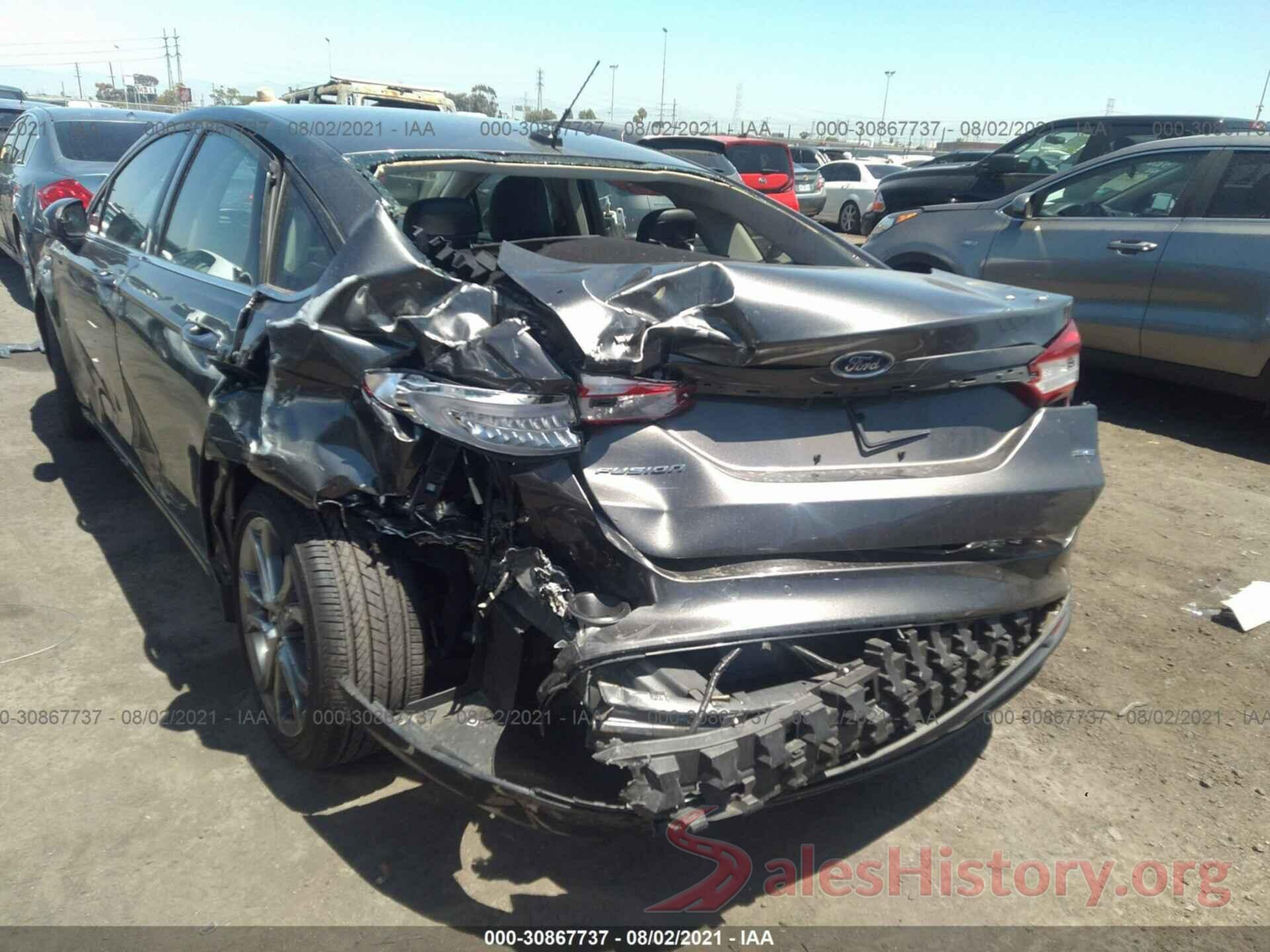 3FA6P0H74HR343435 2017 FORD FUSION