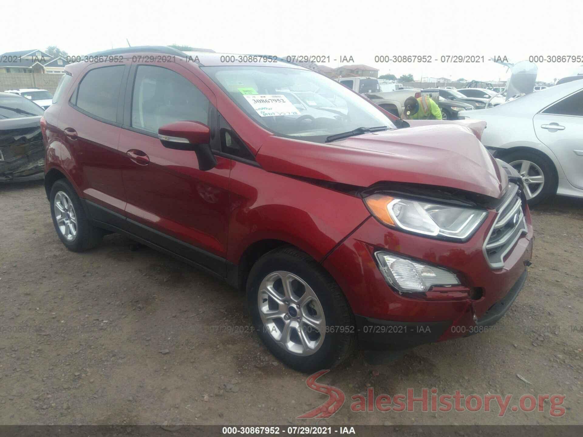 MAJ3P1TEXJC221293 2018 FORD ECOSPORT